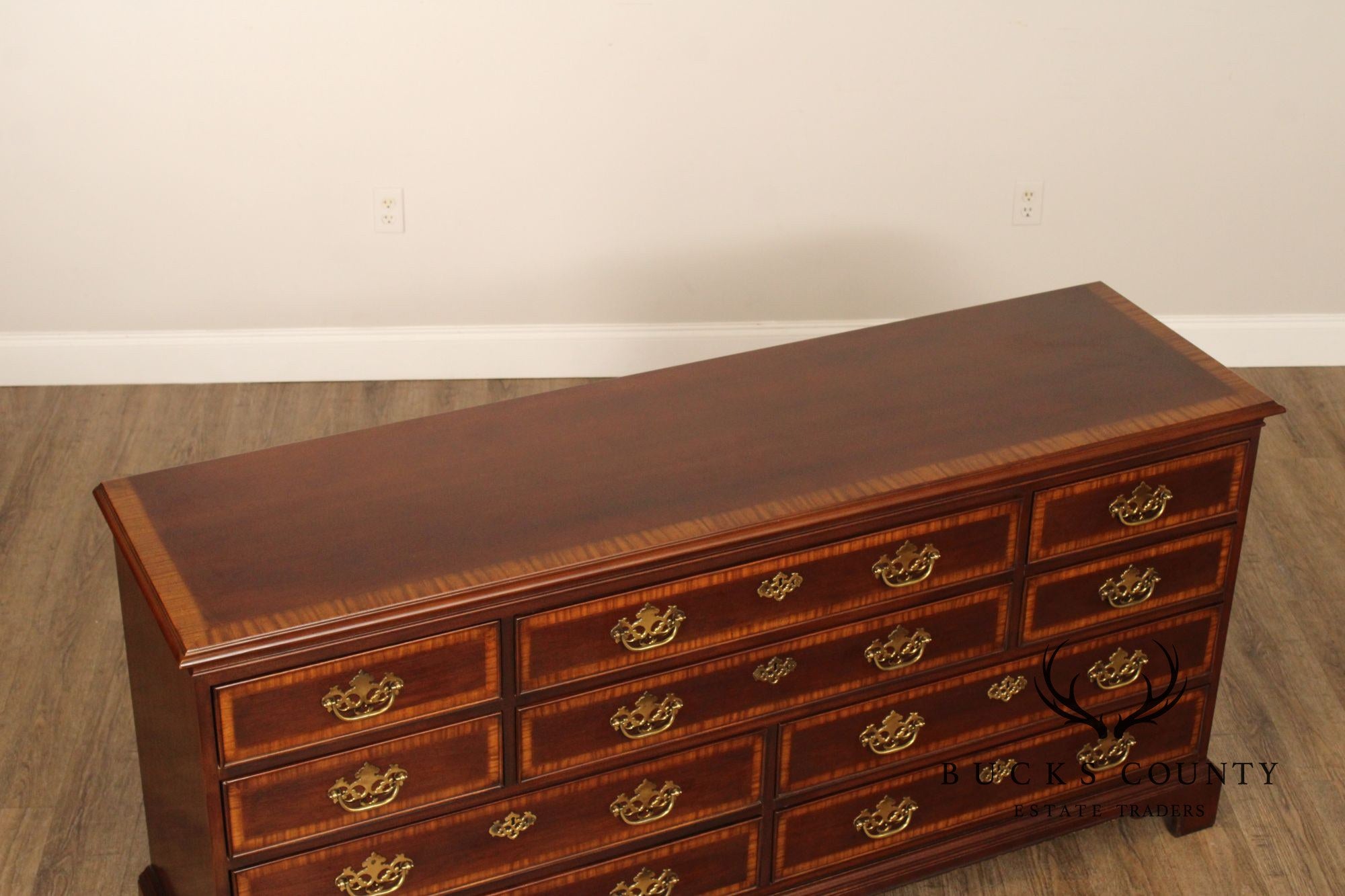 Drexel 18th Century Collection Mahogany Long Dresser