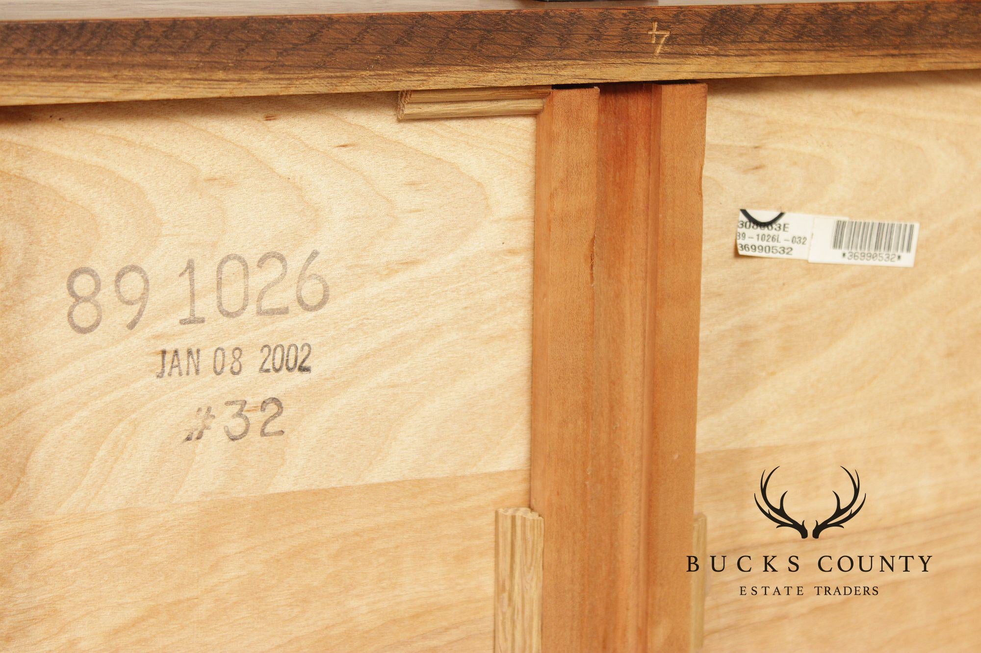 Stickley Mission Collection Oak Pair Of Cabinet Nightstands