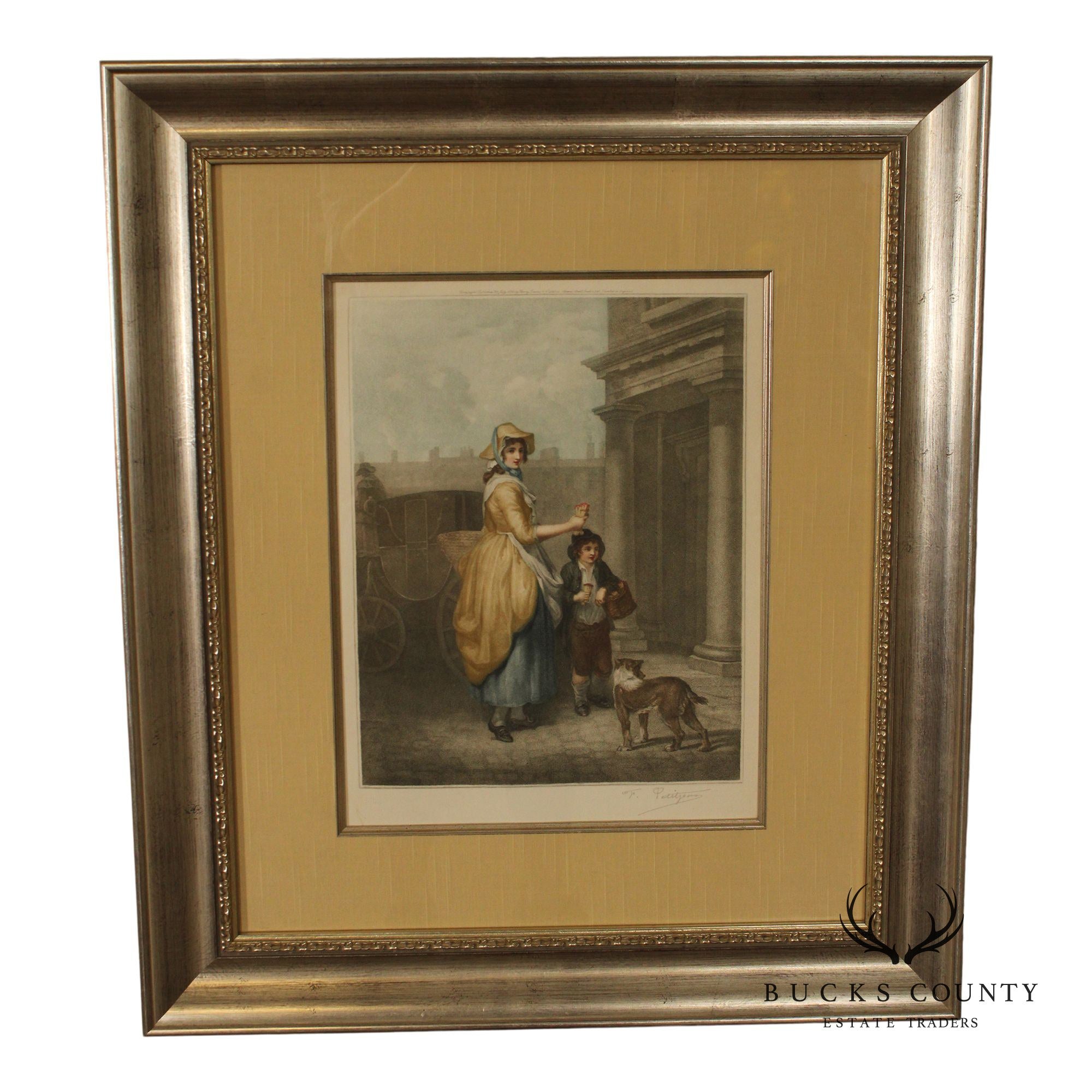 F. Petitjean Framed Print, 'Do You Want Any Matches'