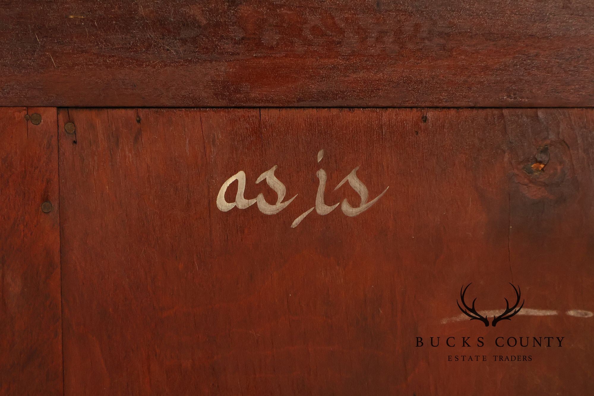 Antique R.J. Horner Lion Carved Mahogany Three-Door Bookcase