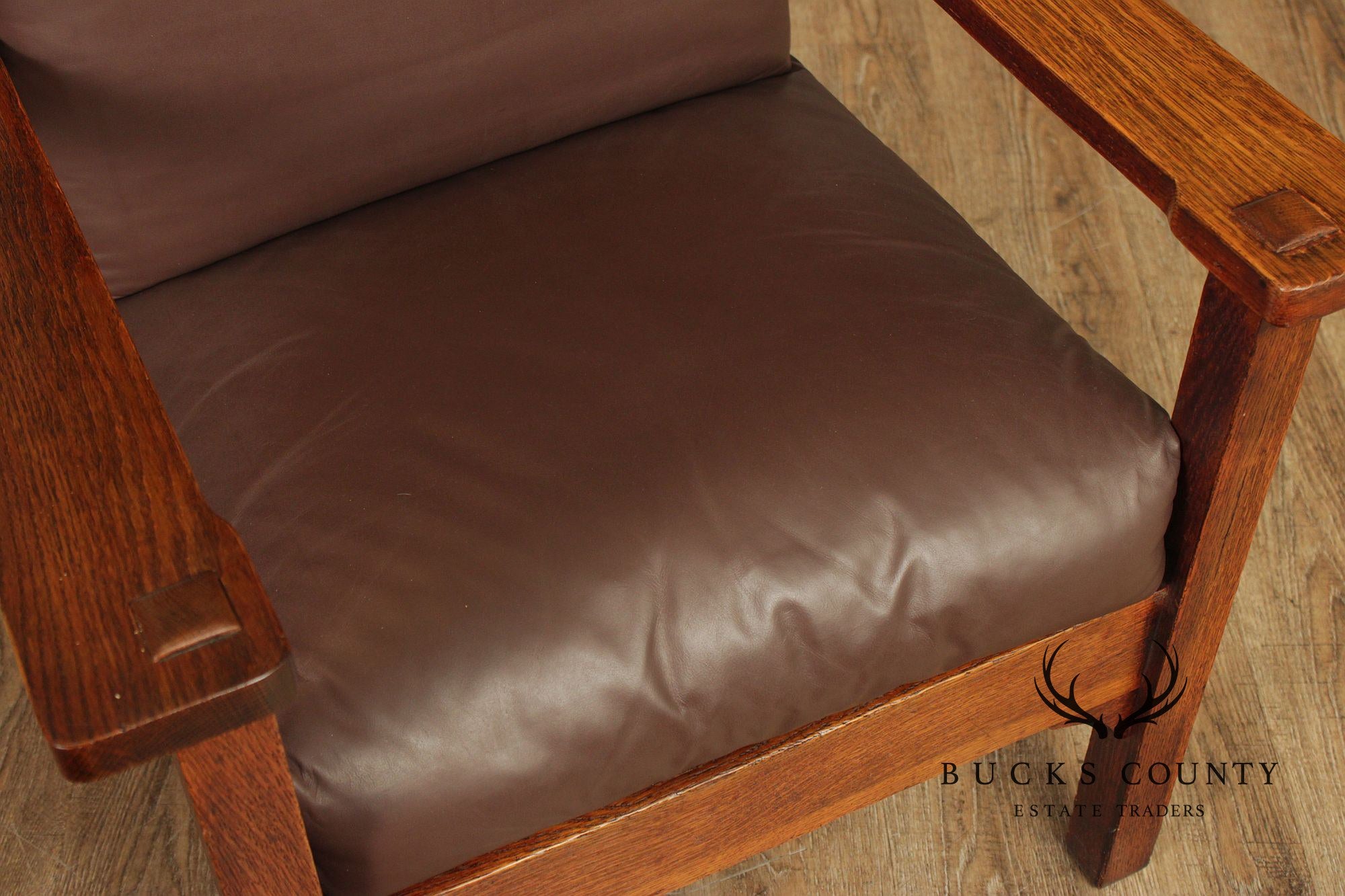 Stickley Brothers Antique Mission Oak Morris Chair