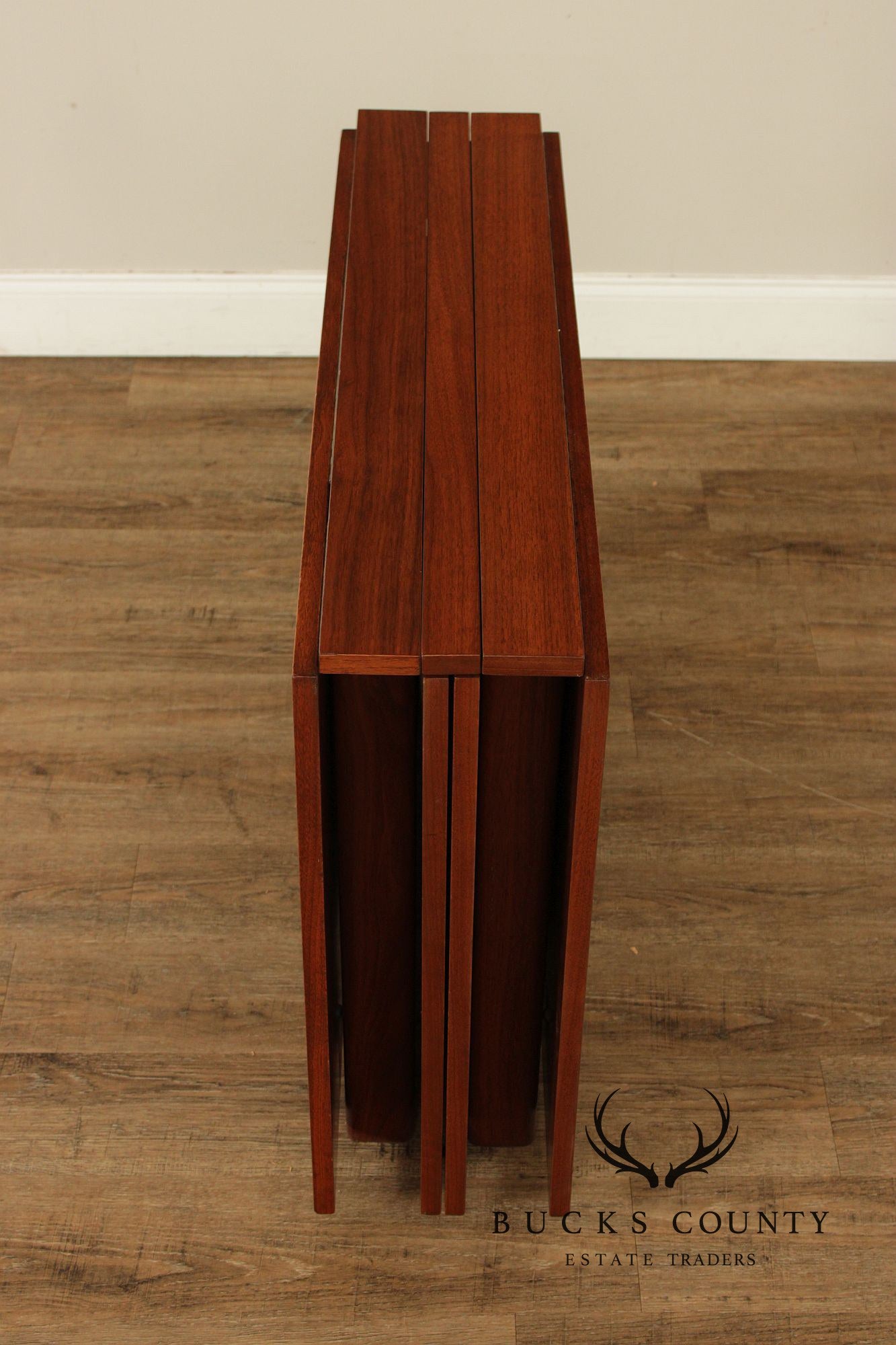 Bruno Mathsson Teak Drop-Leaf Banquet Dining Table