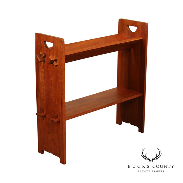 Stickley Mission Collection Cherry Book Trough Magazine Stand