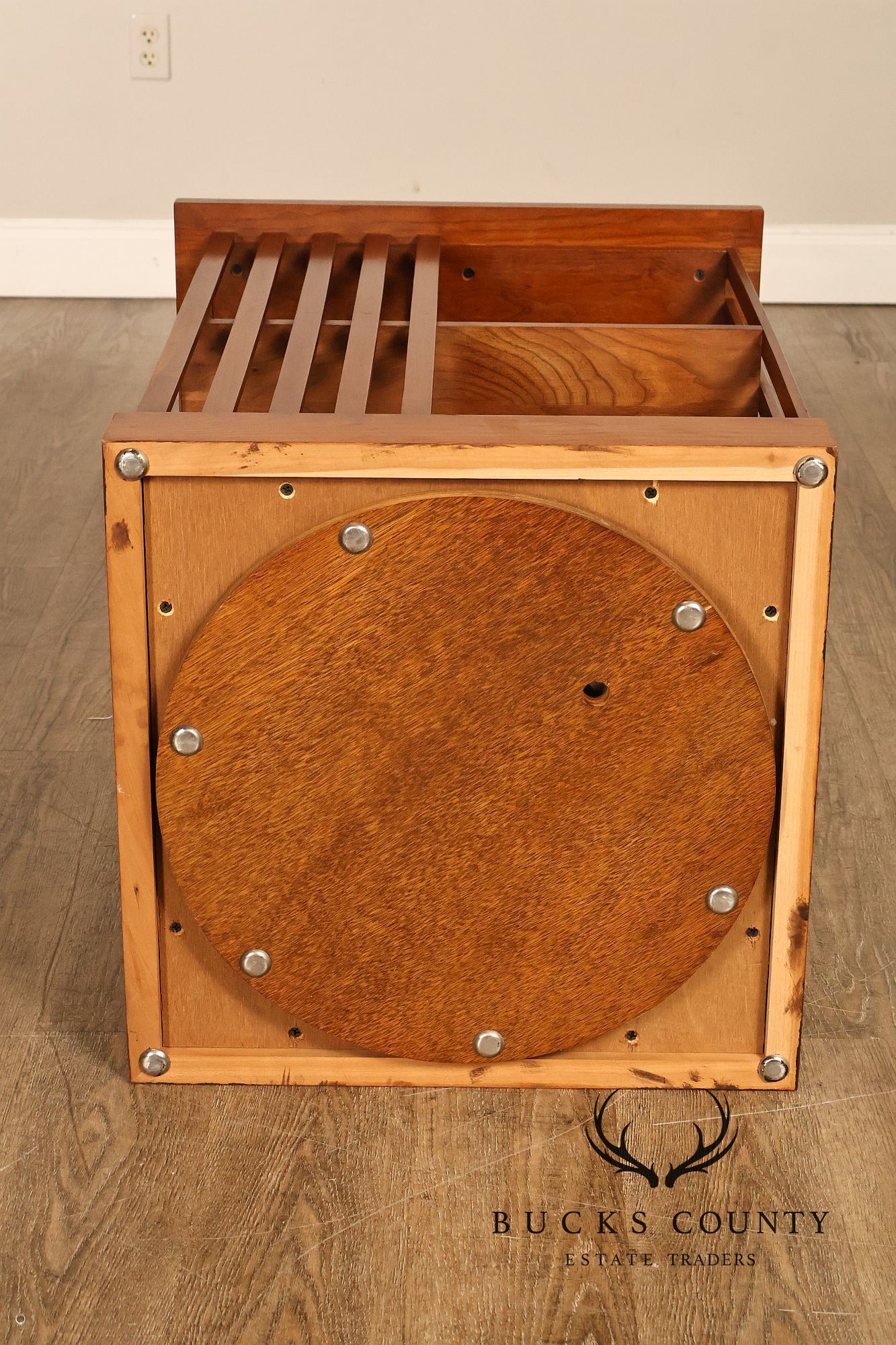 Stickley Mission Collection Harvey Ellis Cherry Revolving Bookcase