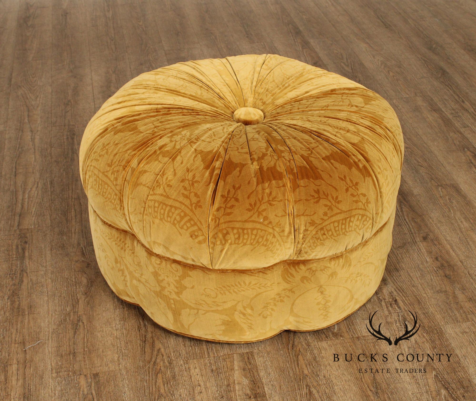 Traditional Tufted Pouf Ottoman