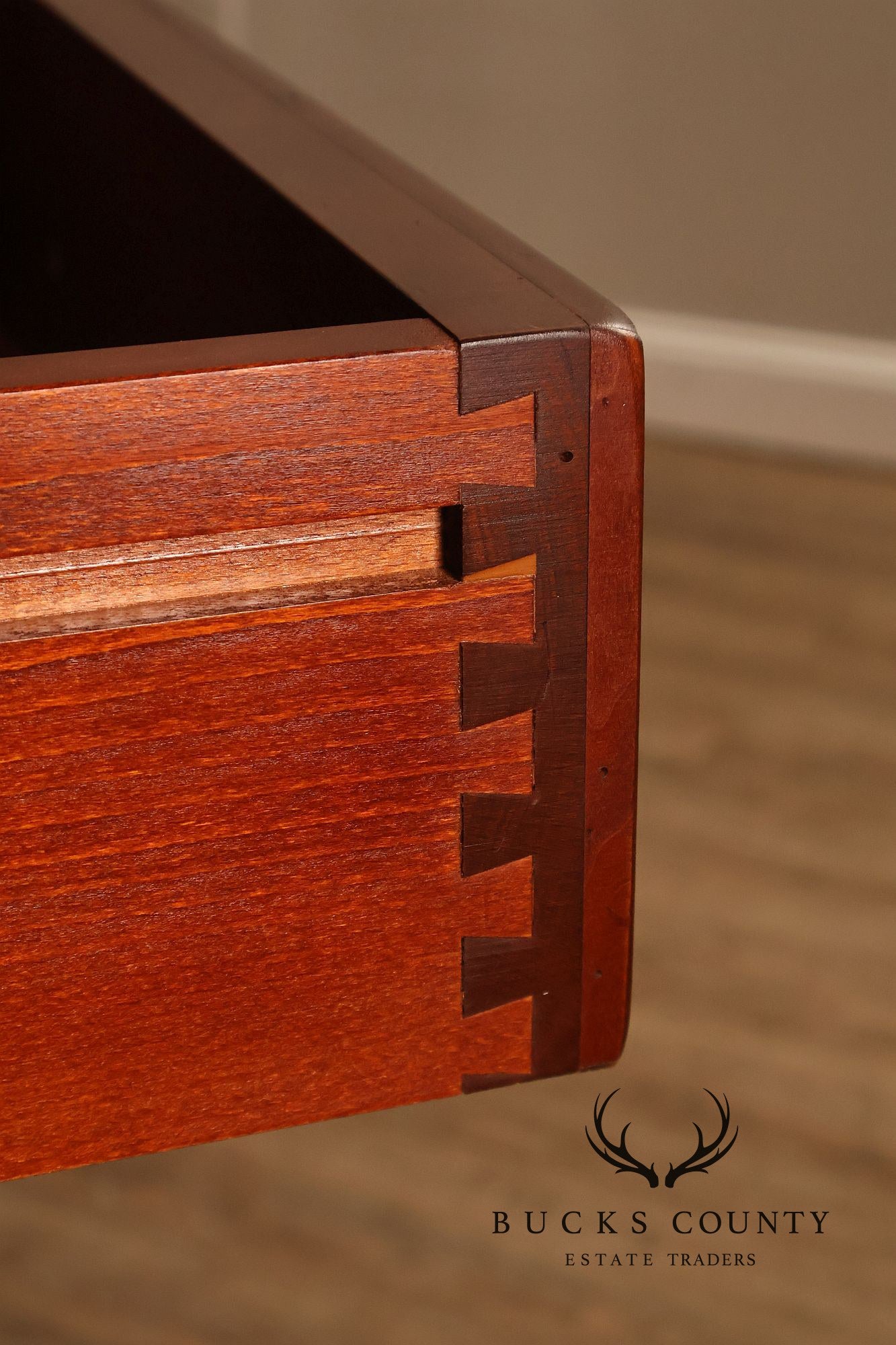 French Directoire Style Cherry Four-Door Sideboard