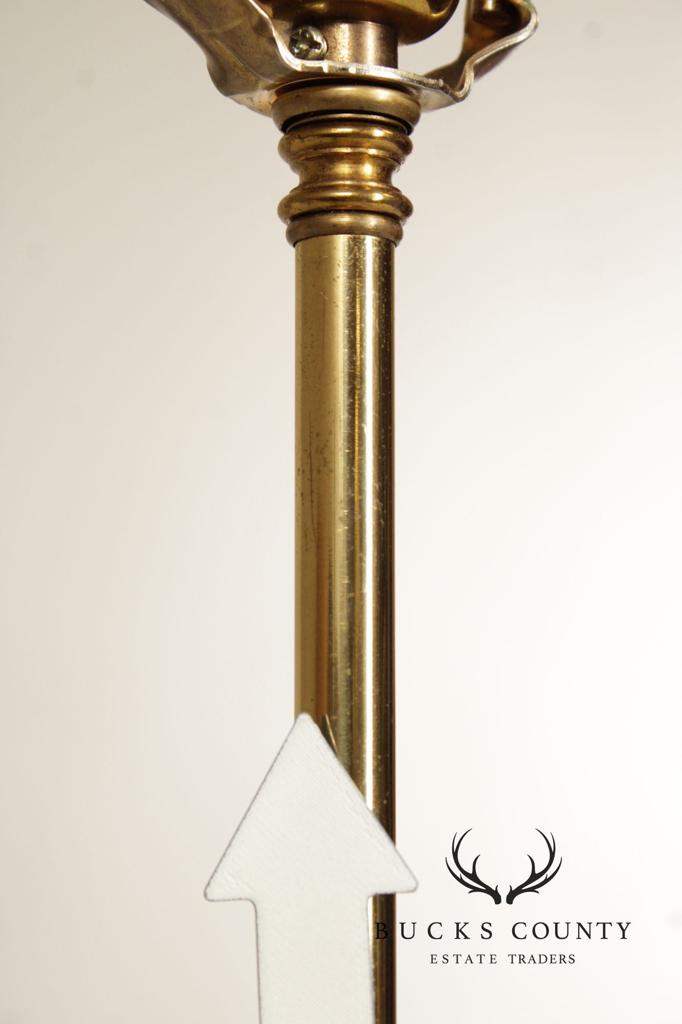 Kaiser Kuhn Brass Bouillotte Table Lamp