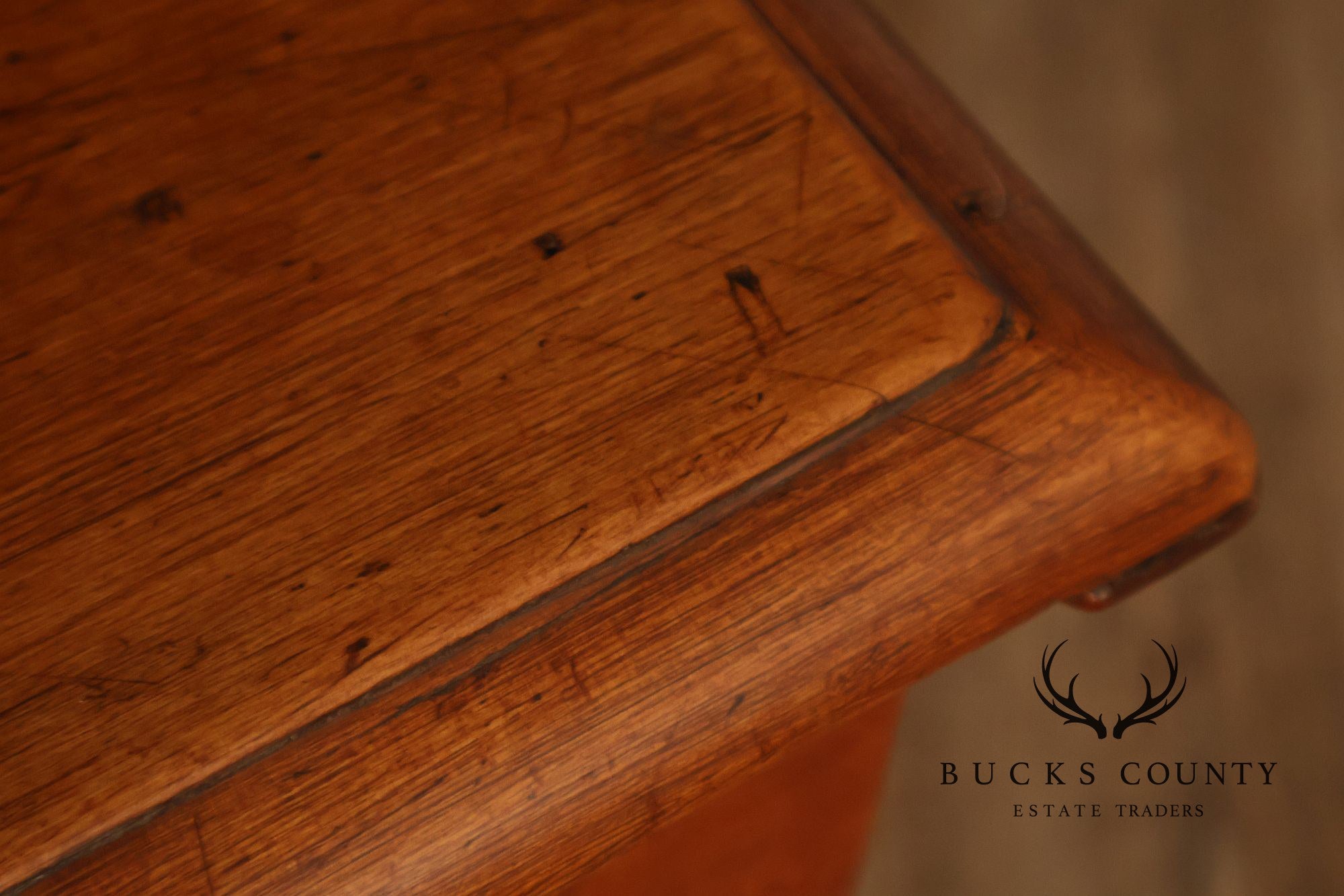 Antique American Country Birdseye Maple Blanket Chest With Lower Drawer