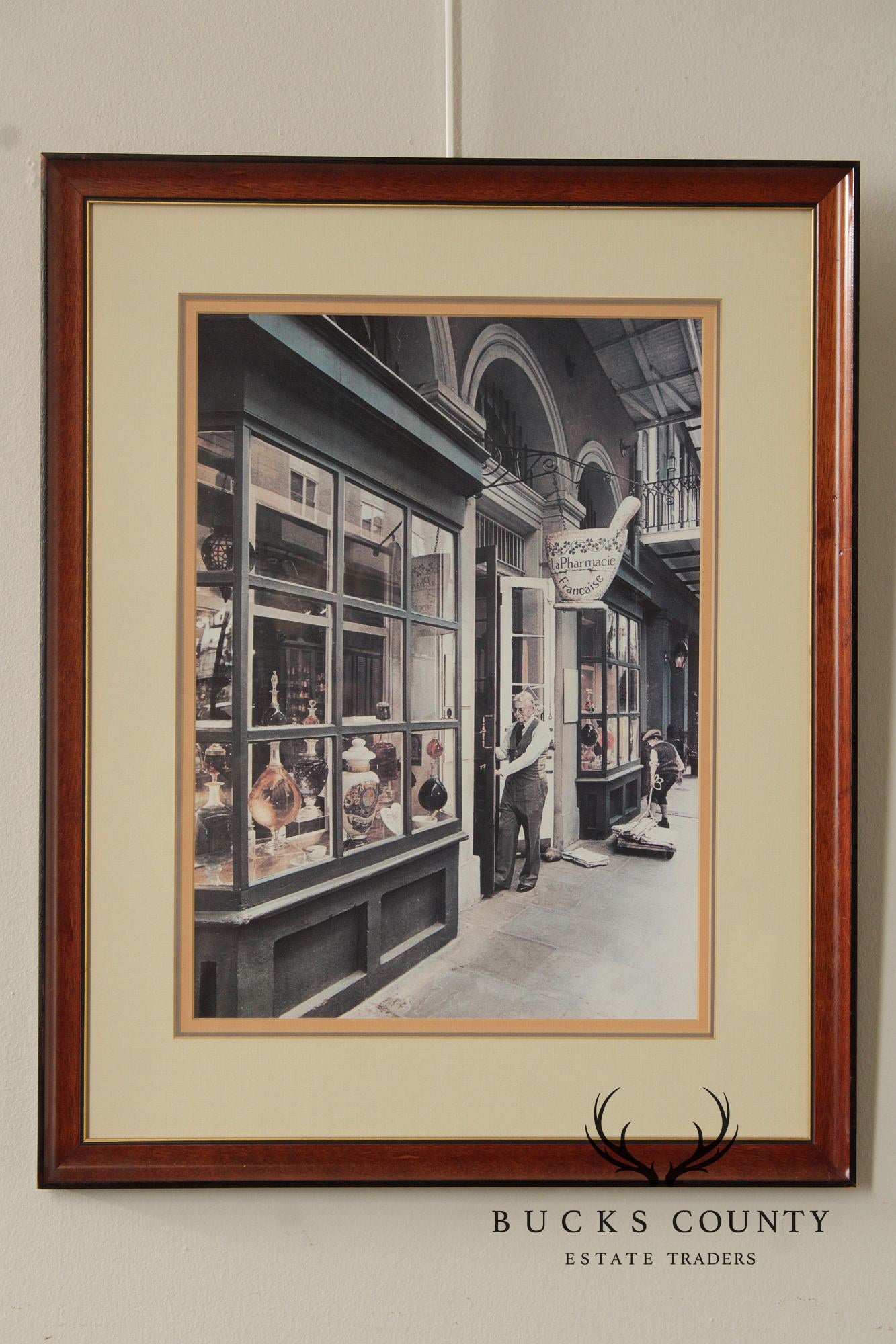 Vintage Pair of Framed Prints, New Orleans Pharmacy Museum