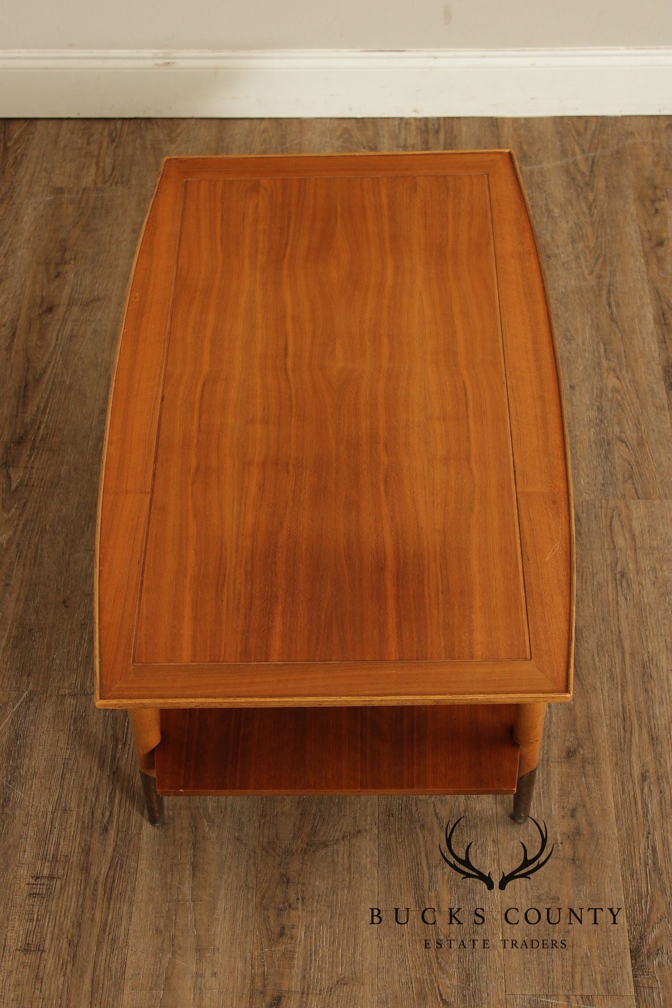 Lane Copenhagen Mid Century Modern Walnut Coffee Table