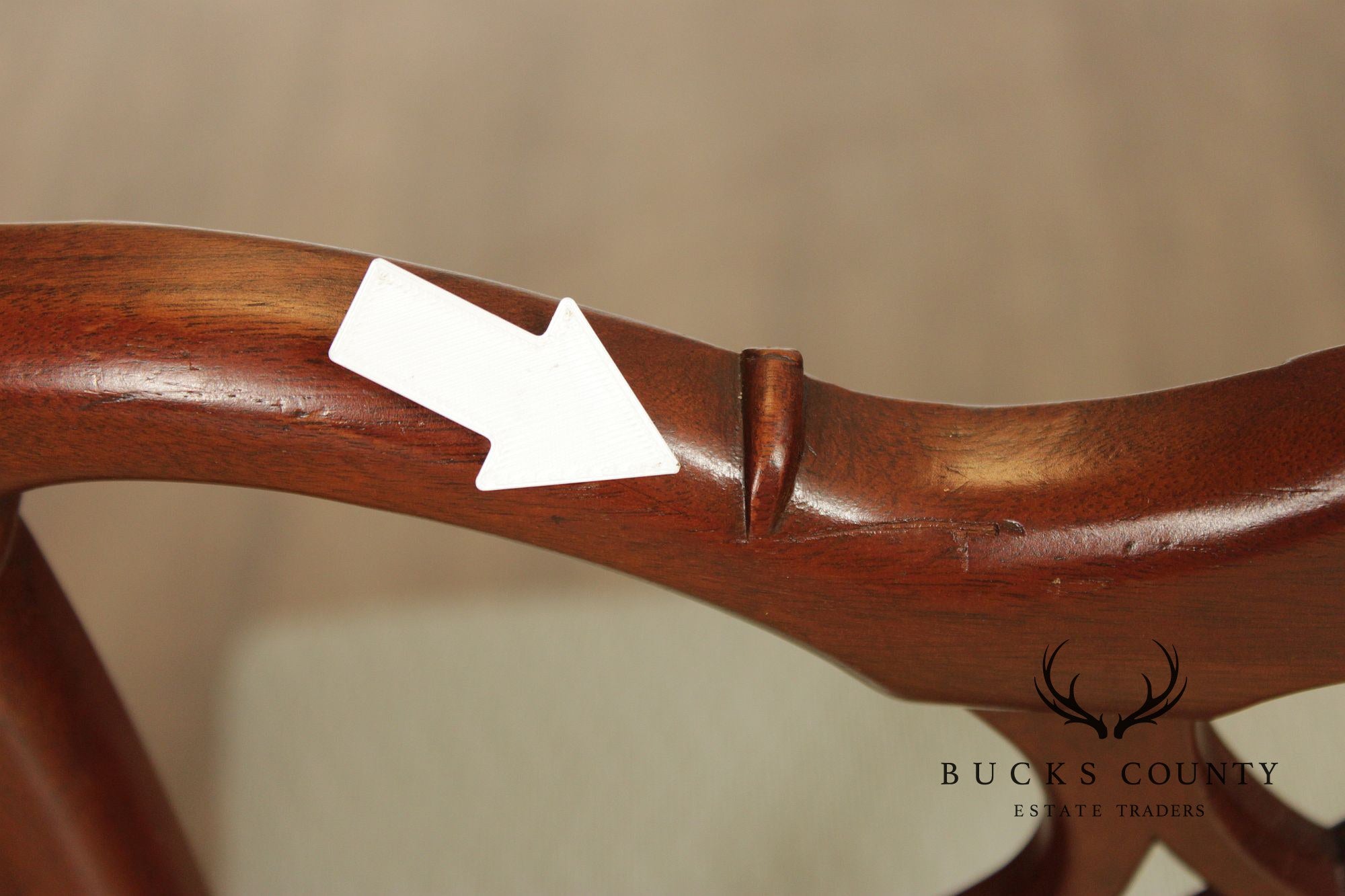 Chippendale Style Set of Six Mahogany Dining Chairs