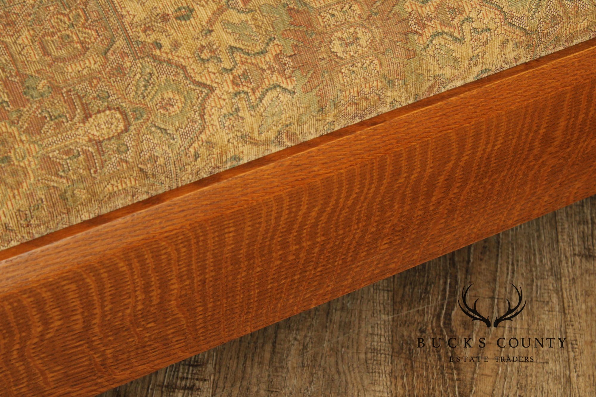 Stickley Mission Collection Oak Prairie Settle