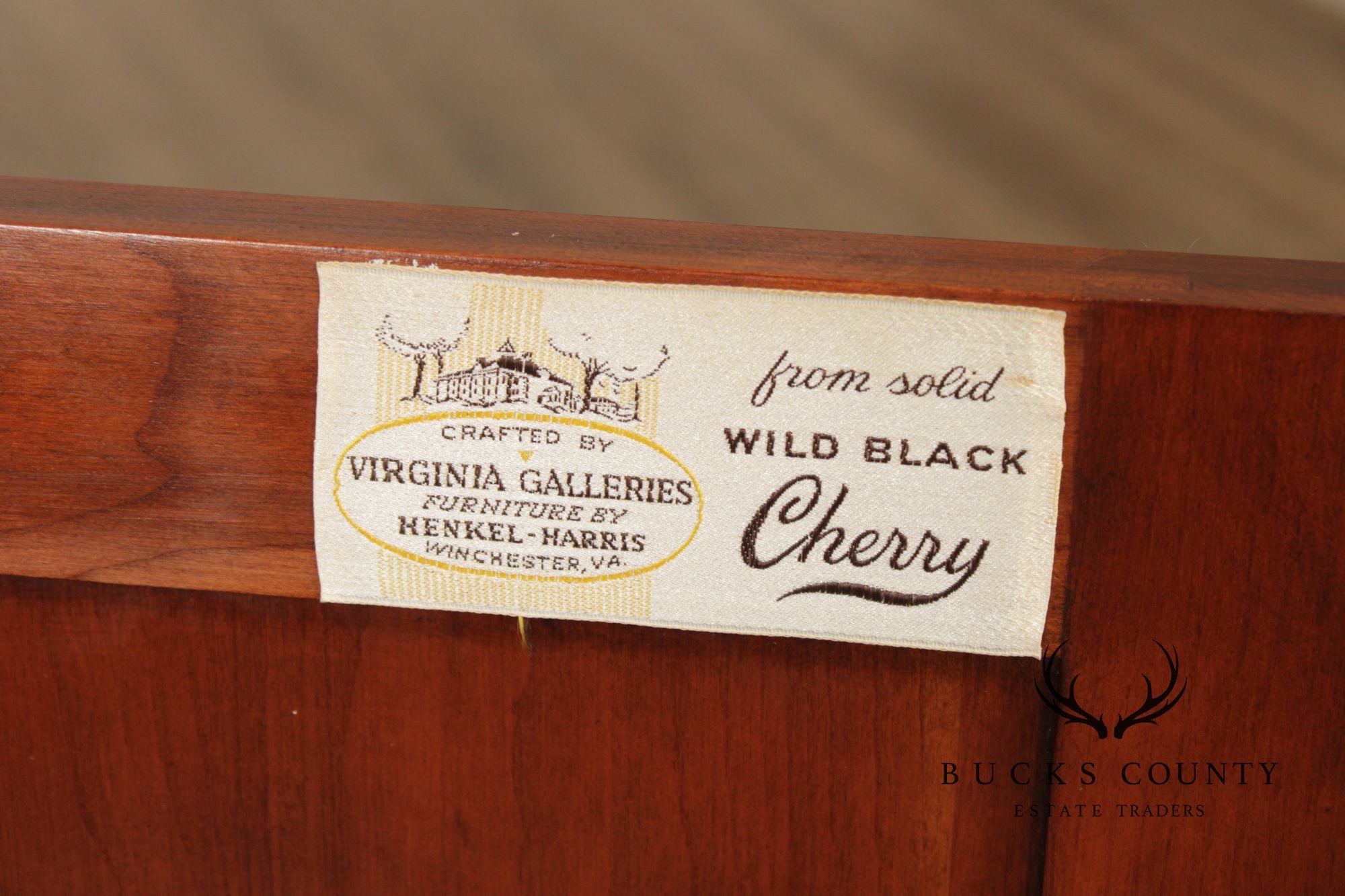 Henkel Harris Cherry Corner Cabinet