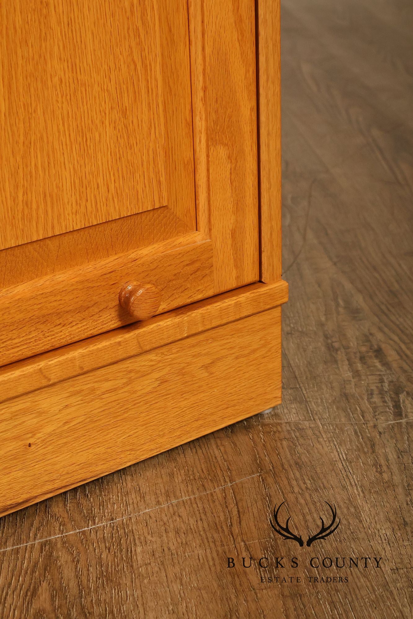 Amish Made Oak Five Stack Barrister Bookcase