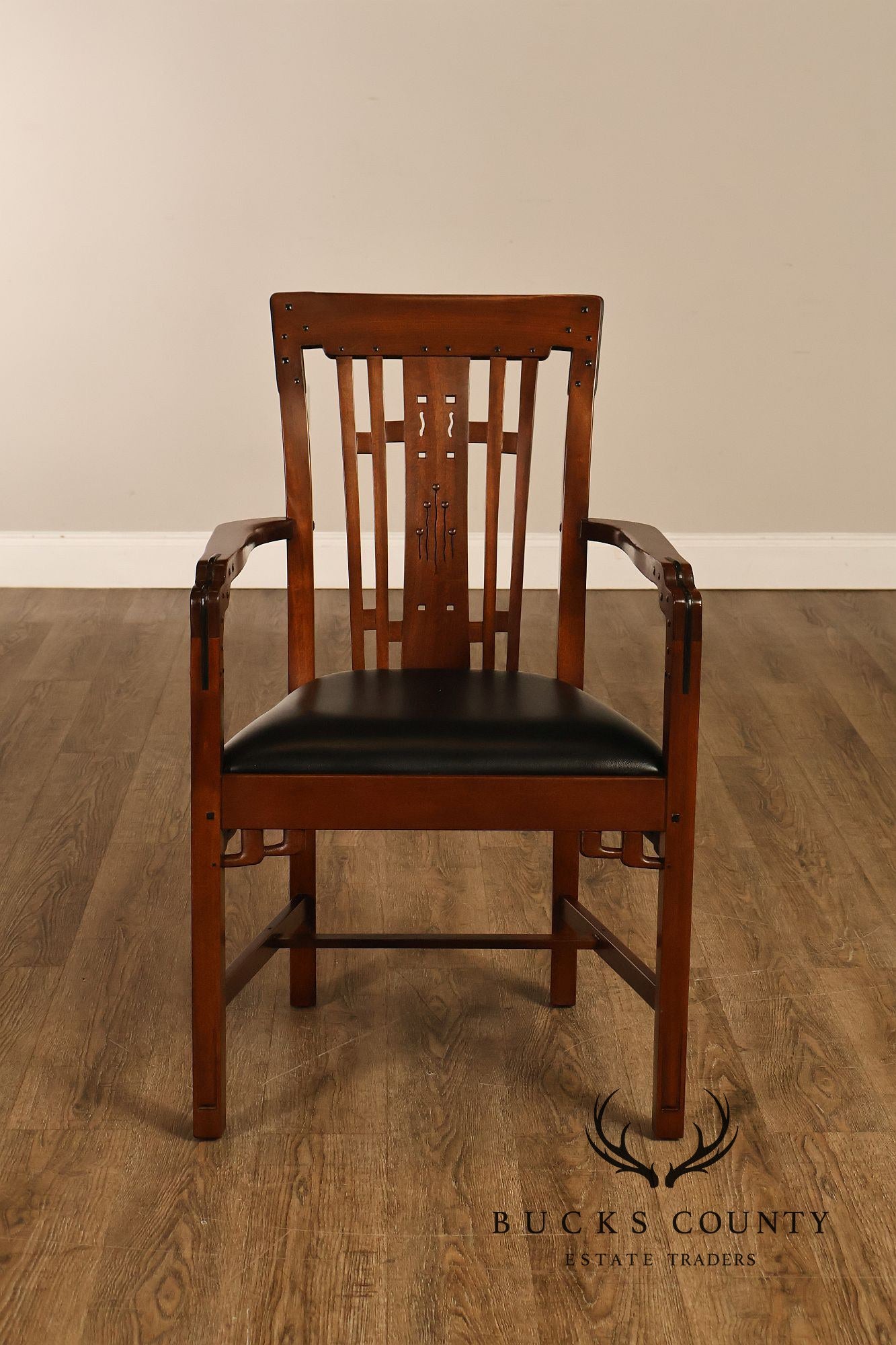 Stickley Pasadena Bungalow Blacker House Set Of Six Mahogany Dining Chairs