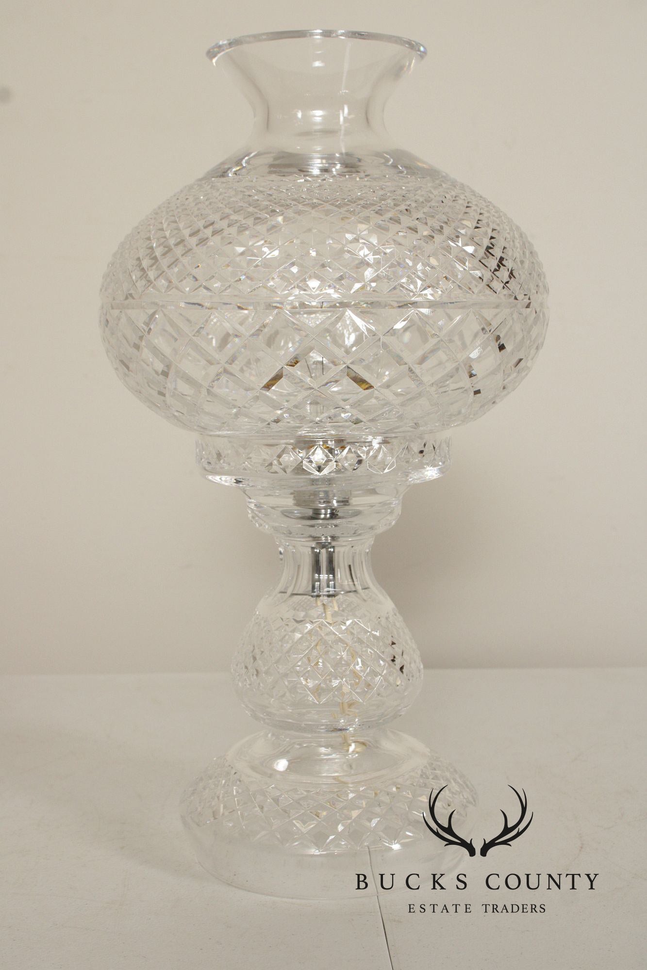 Waterford Crystal Hurricane Table Lamp