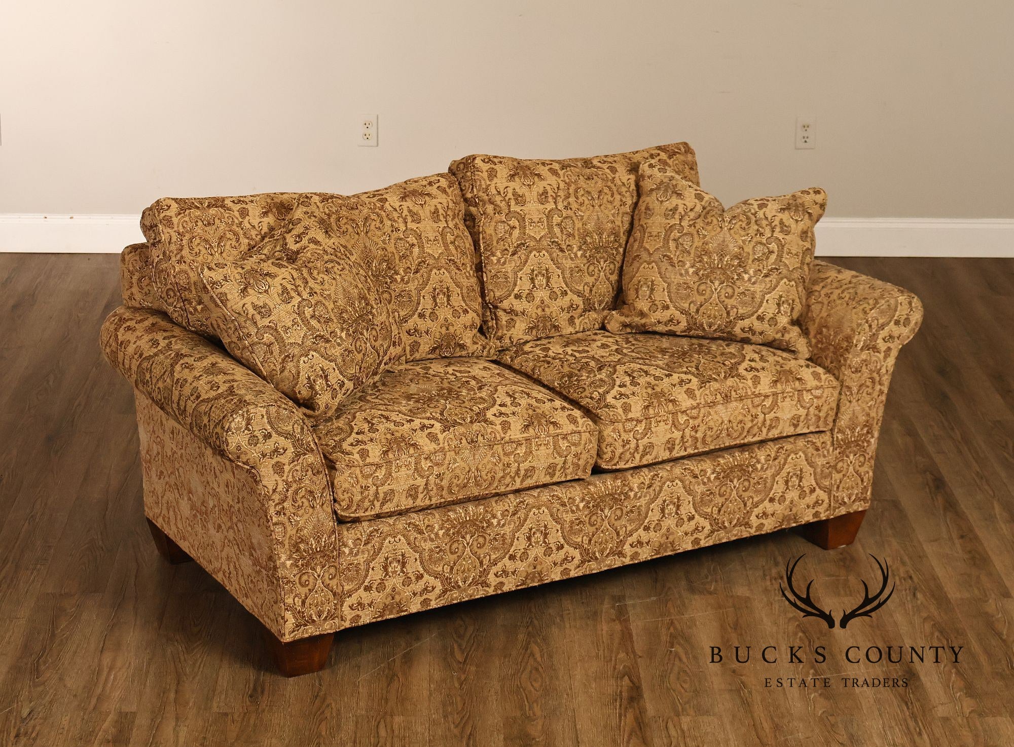 Stickley Upholstery Traditional Upholstered Loveseat