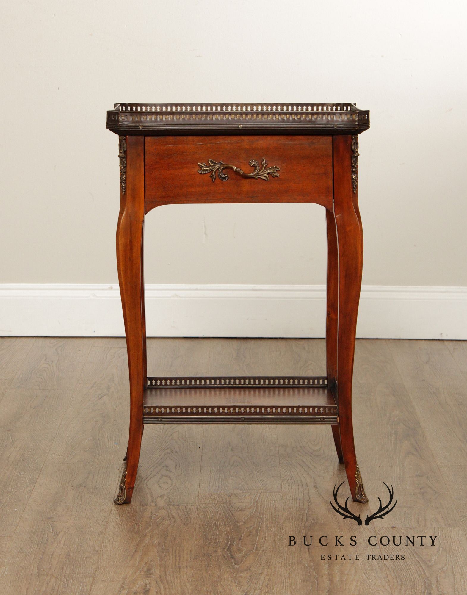 Theodore Alexander Louis XV Style Two-Tier Side Table