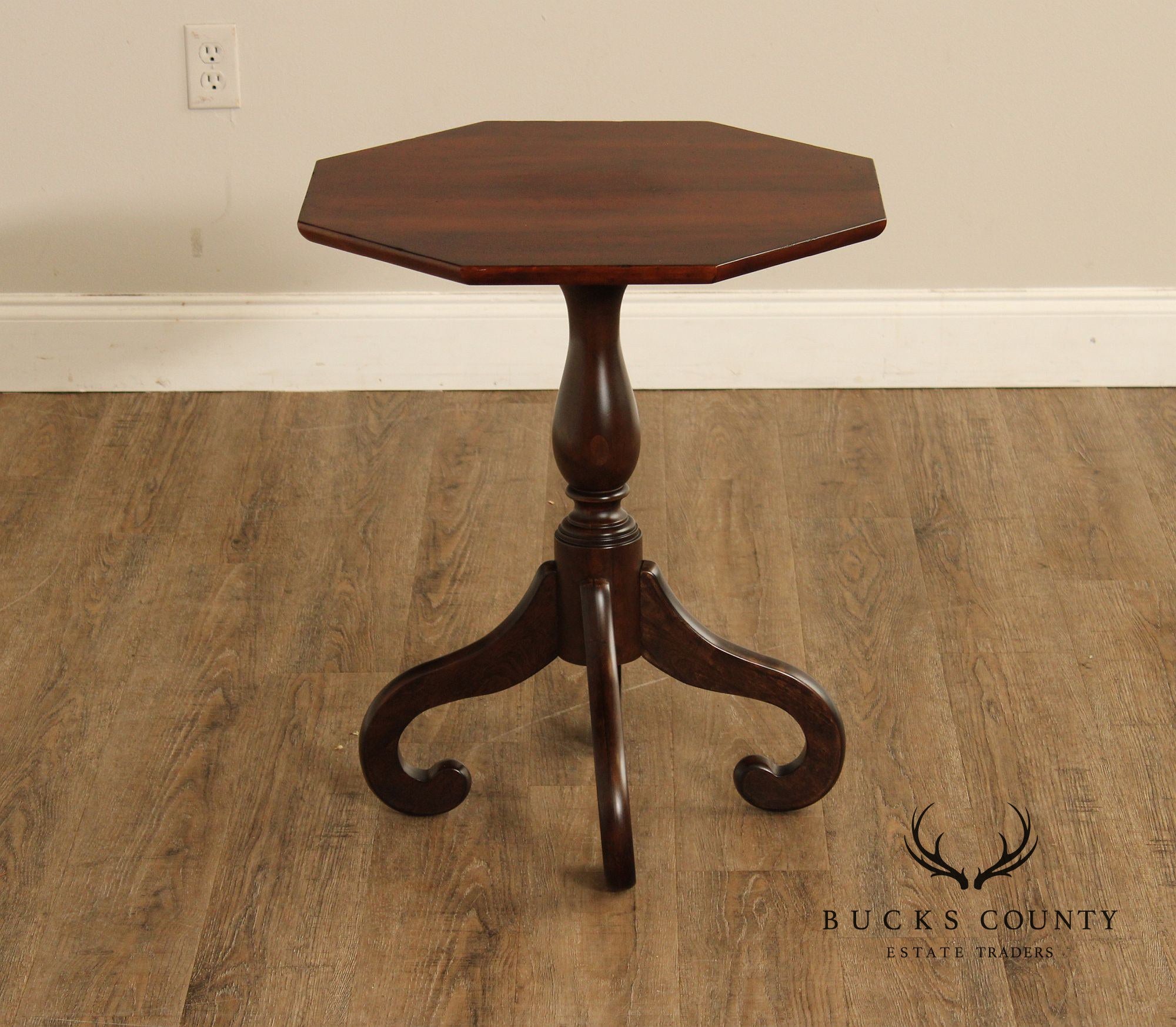 Kincaid Artisan’s Shoppe Solid Wood Octagonal Side Table