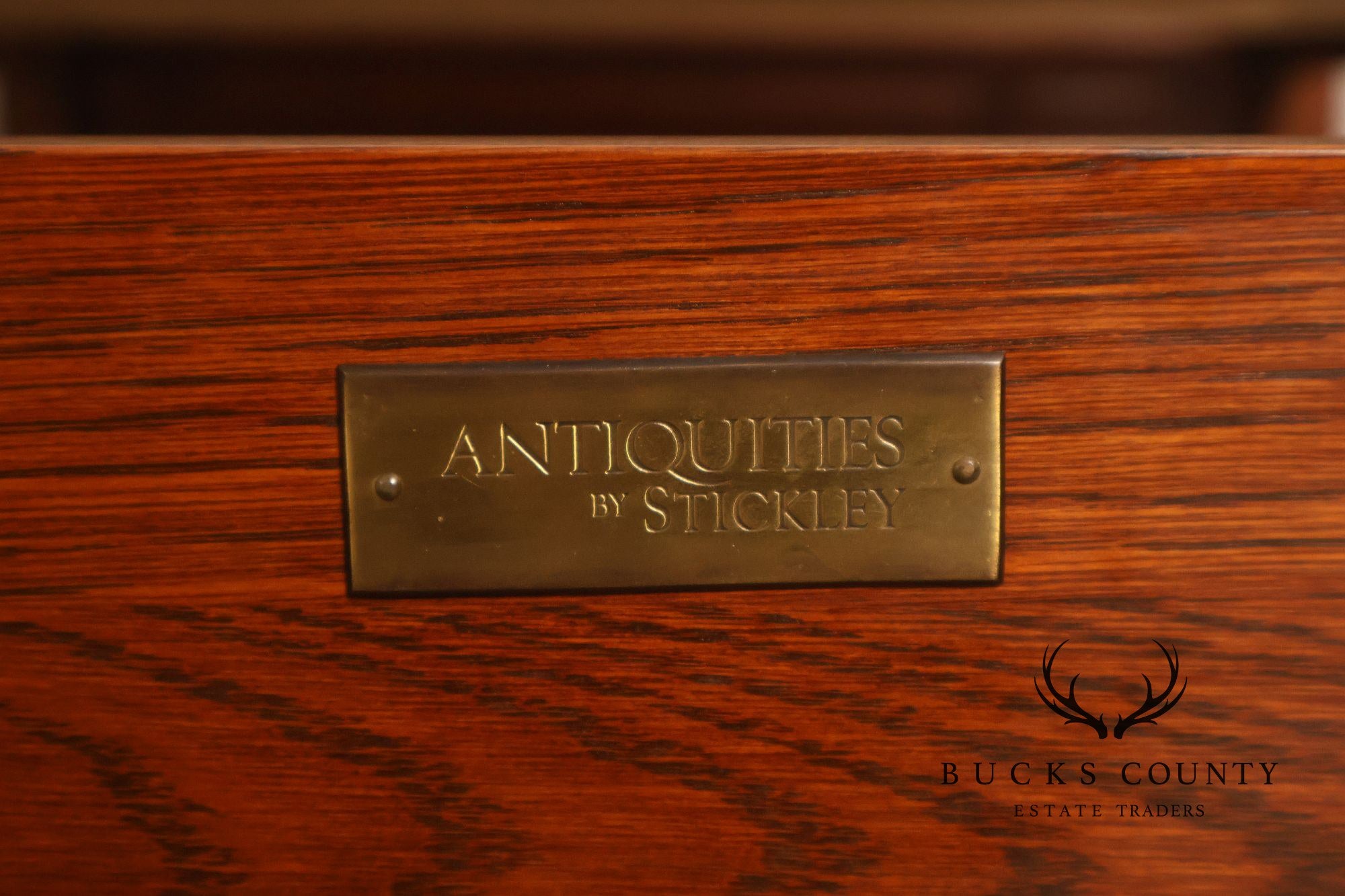 Stickley Antiquities Collection Mission Oak Twin Bed