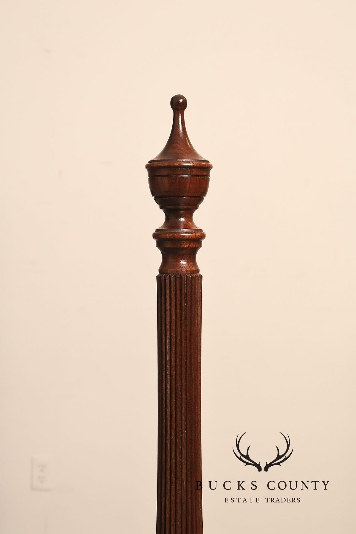Ethan Allen 'Georgian Court' Queen Cherry Poster Bed
