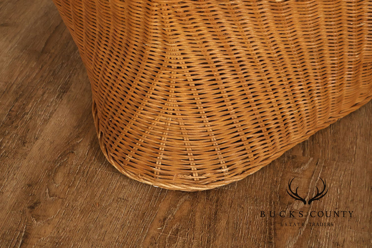 Boho Style Wicker Lotus Chair