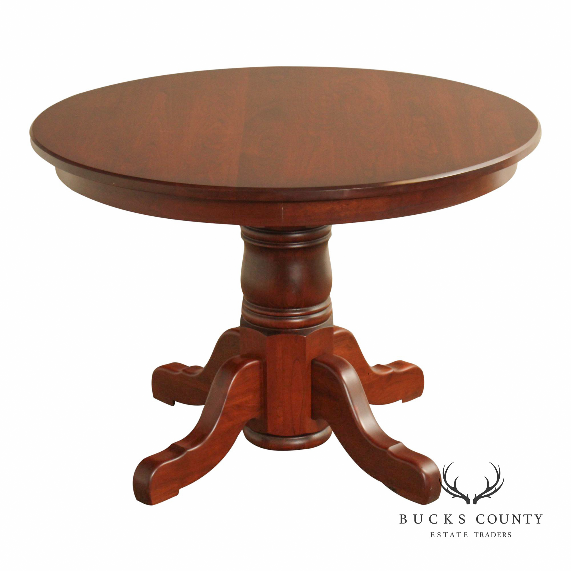 Hunt Country Furniture Round Top Cherry Dining Table