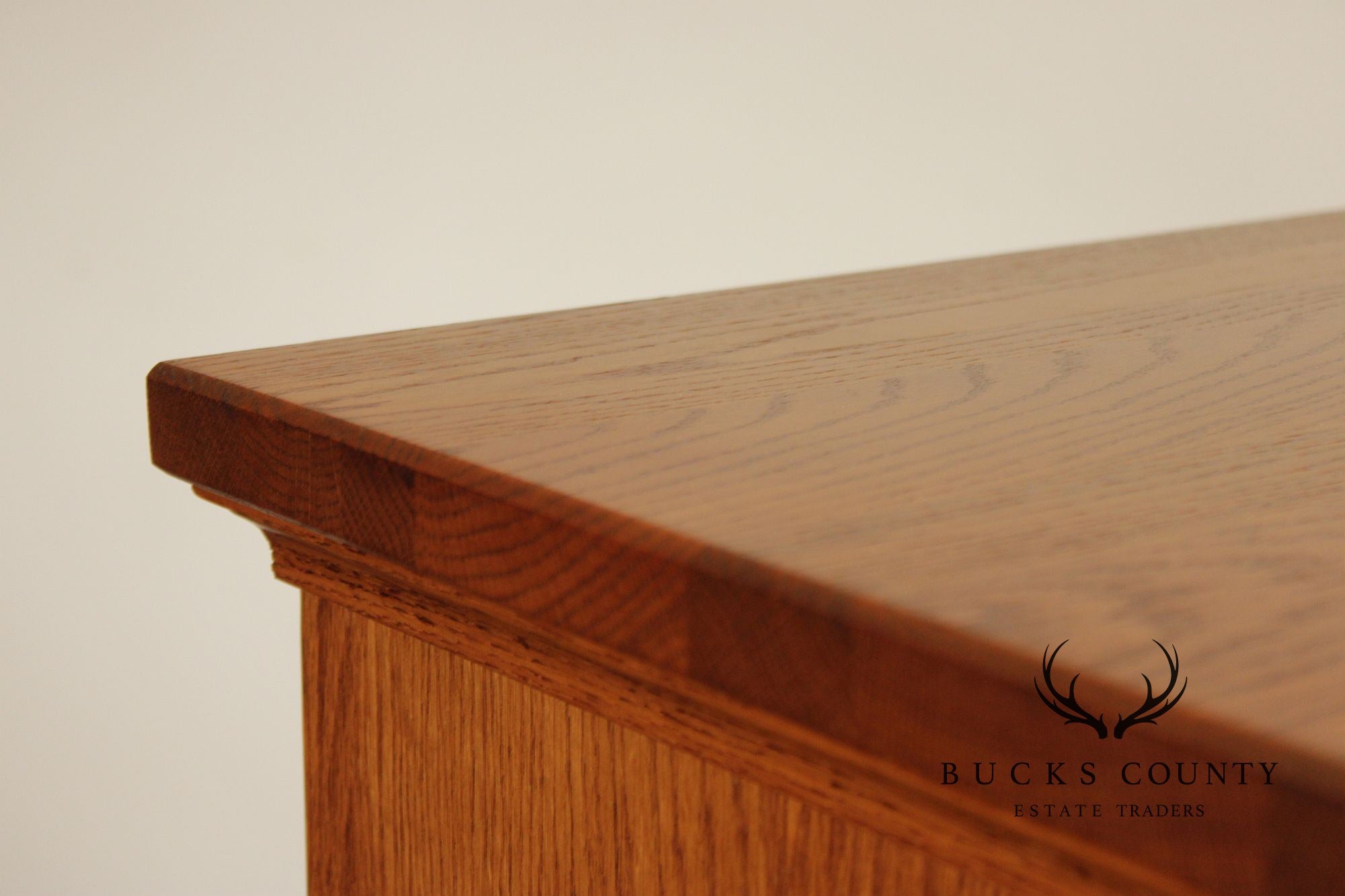 Hunt Country Furniture Oak Eight Drawer High Chest