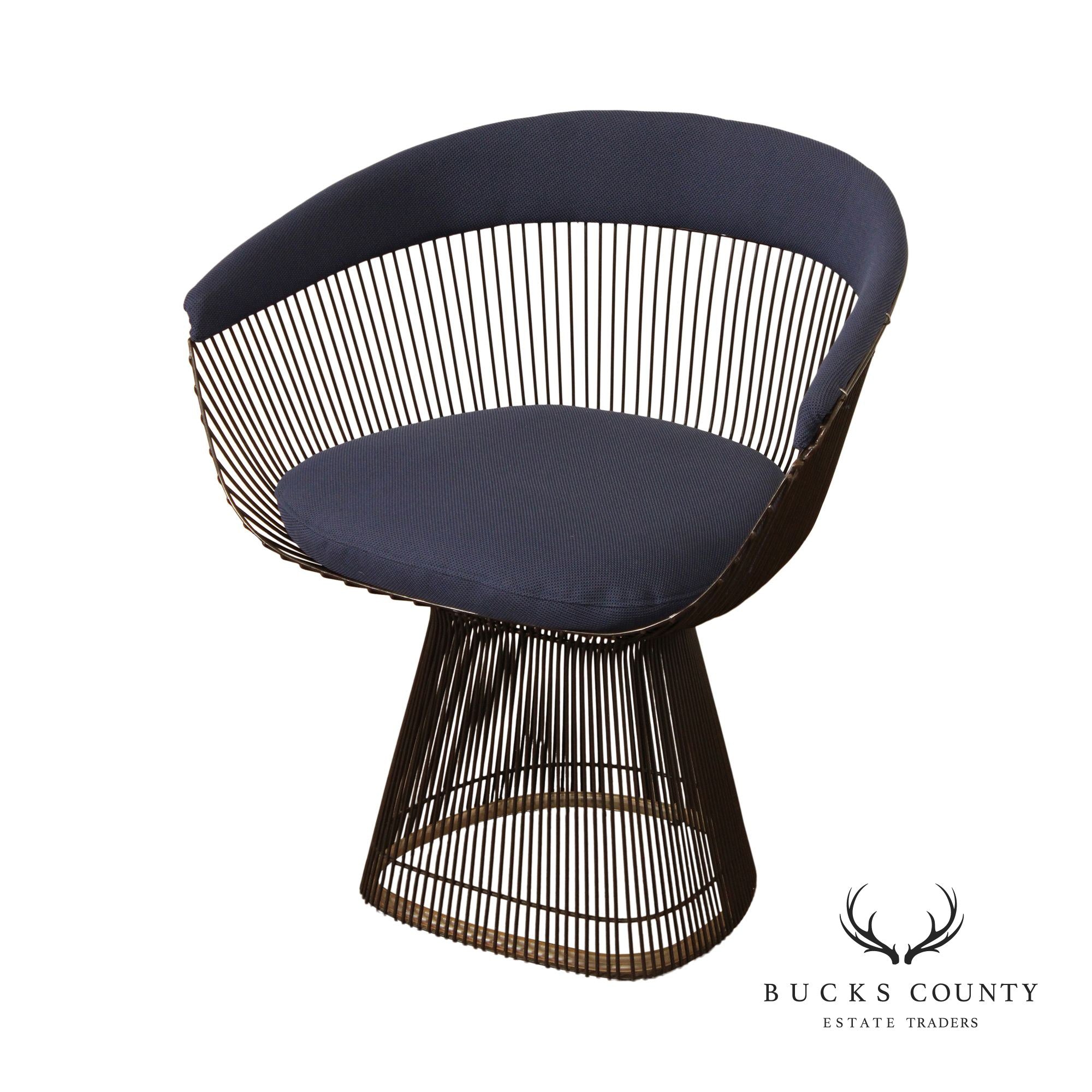 Warren Platner For Knoll Mid Century Modern Armchair