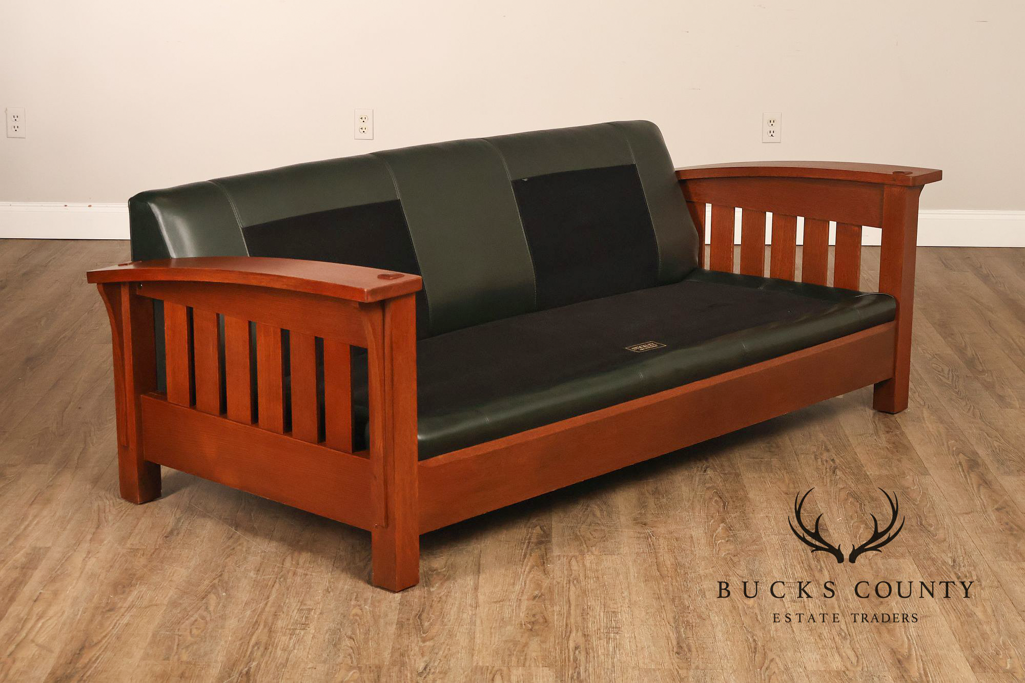 Stickley Mission Collection Oak Orchard Street Sofa