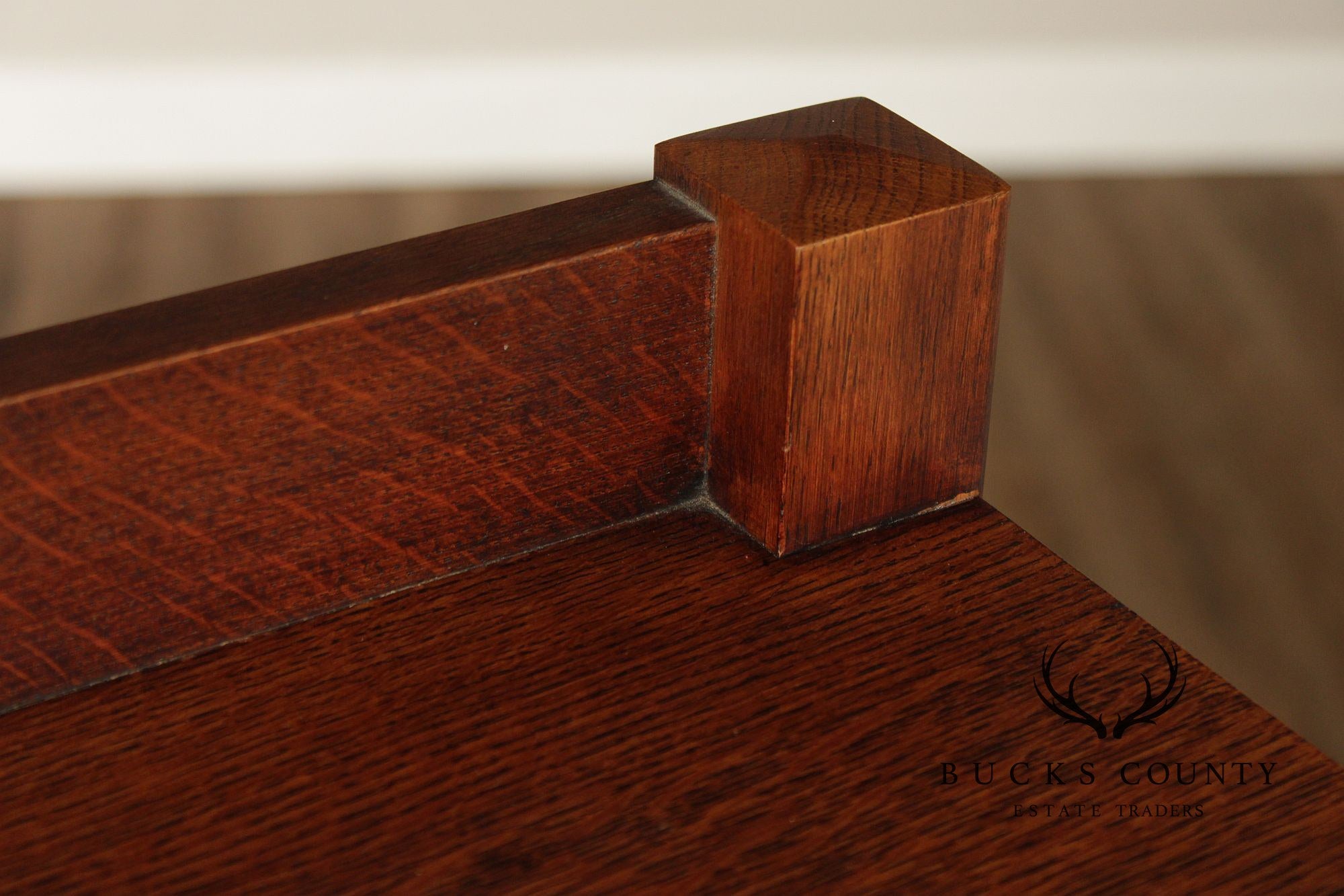 Stickley Mission Collection Oak Tall Chest Of Drawers