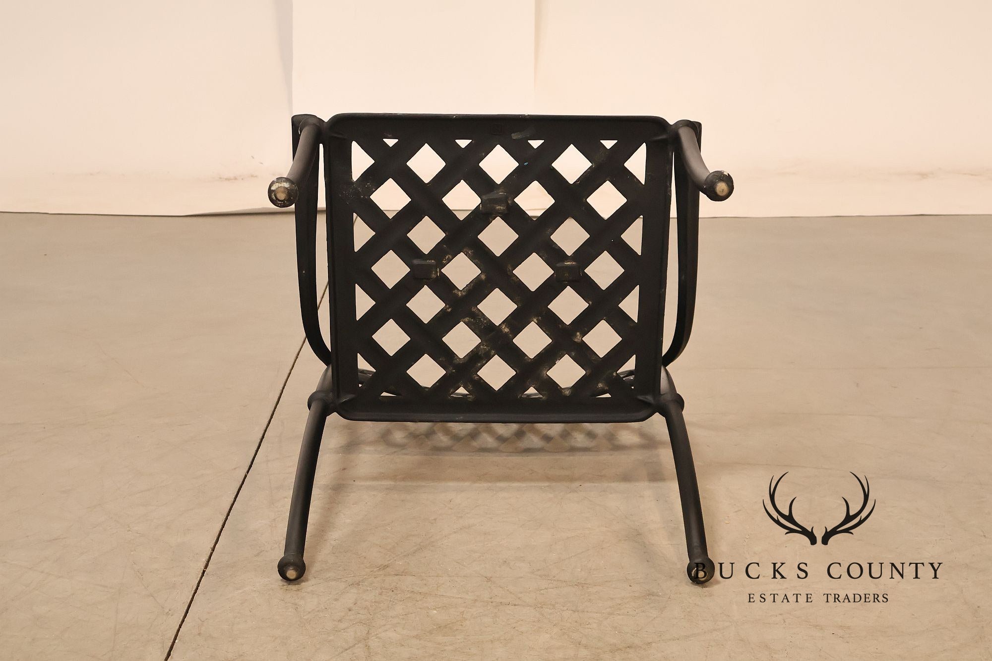 Hanamint Set Of 6 Cast Aluminum Patio Dining Chairs