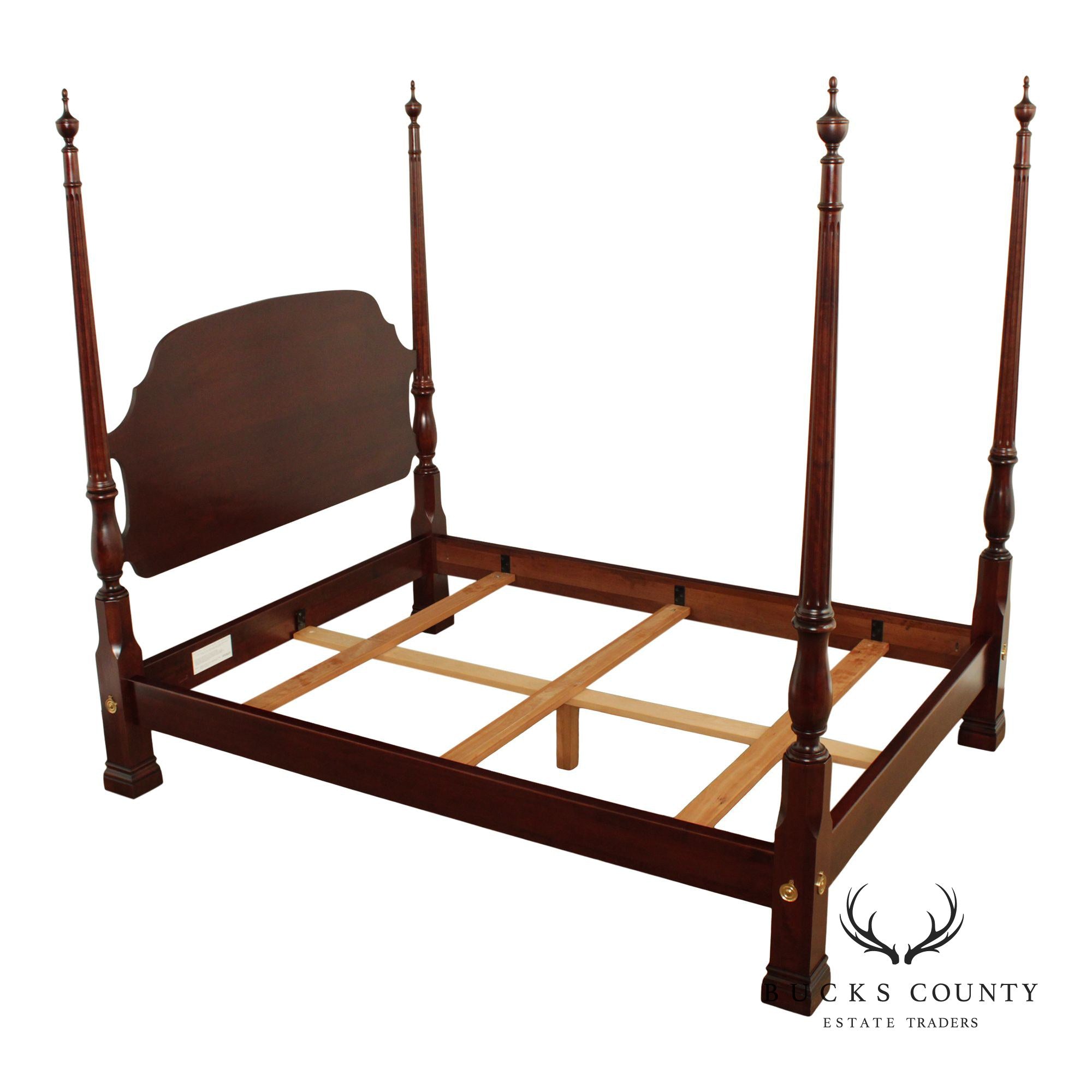 Stickley Cherry Queen Poster Bed