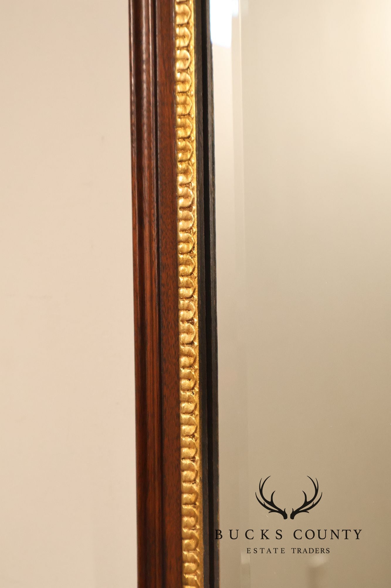 Henkel Harris Chippendale Style Mahogany Wall Mirror