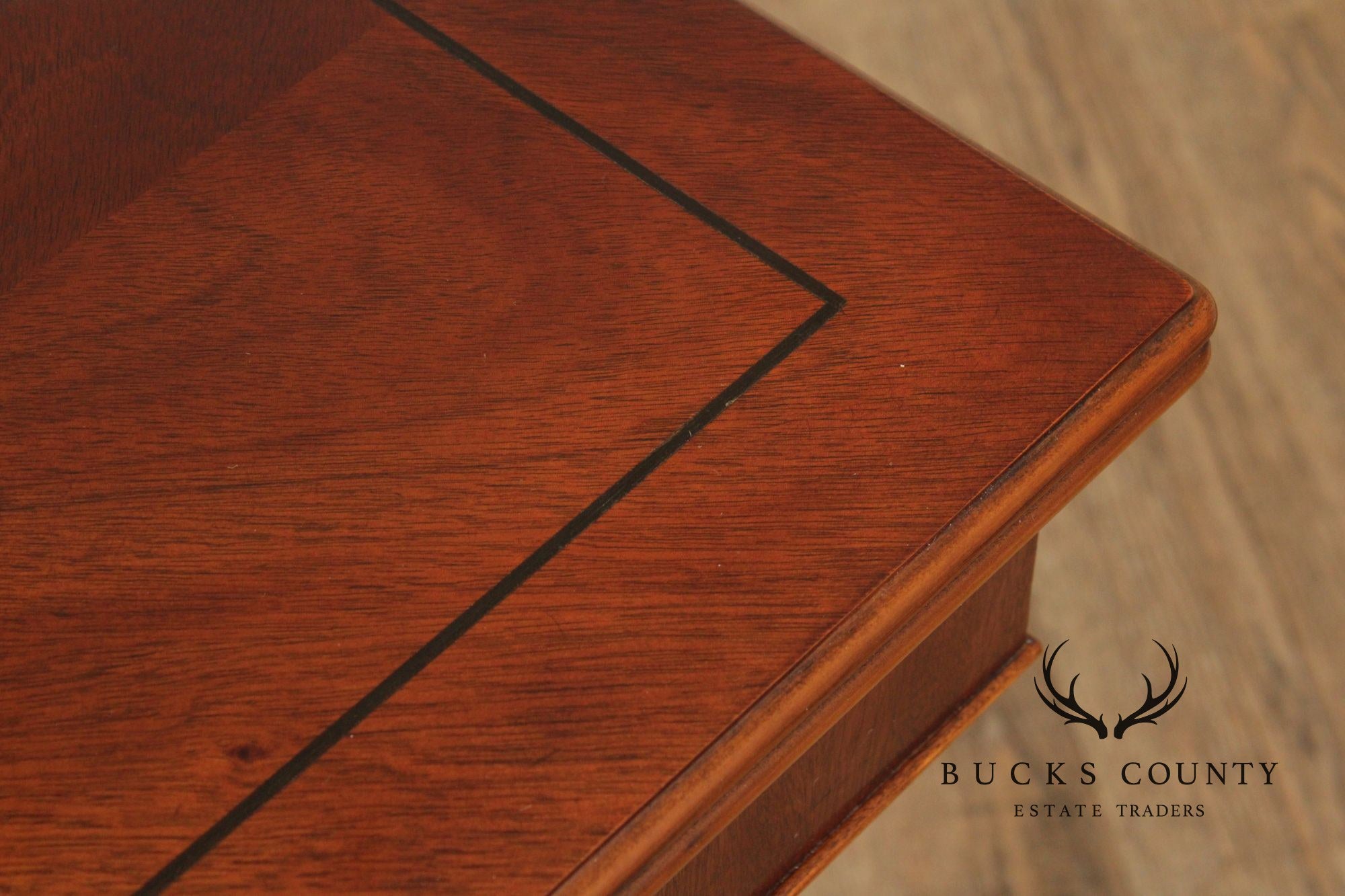 Lane Regency Style Mahogany Console Table
