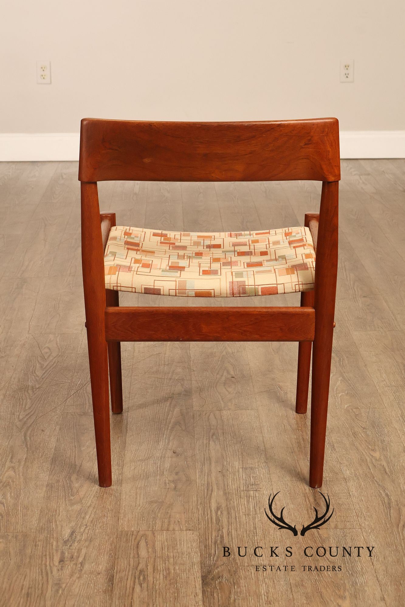 Danish Modern Set Of Eight Compatible Teak Dining Chairs