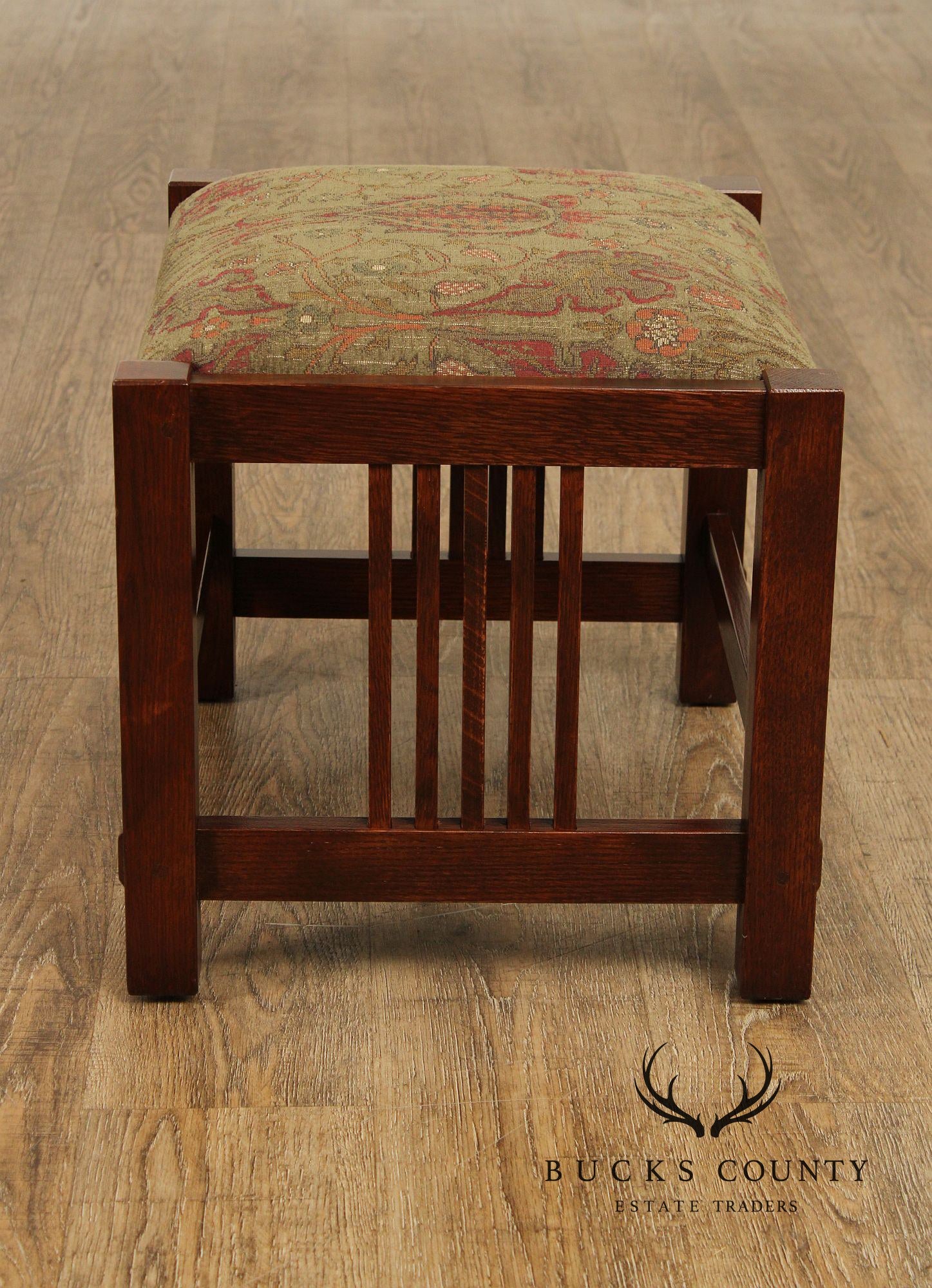 Stickley Mission Collection Oak Footstool