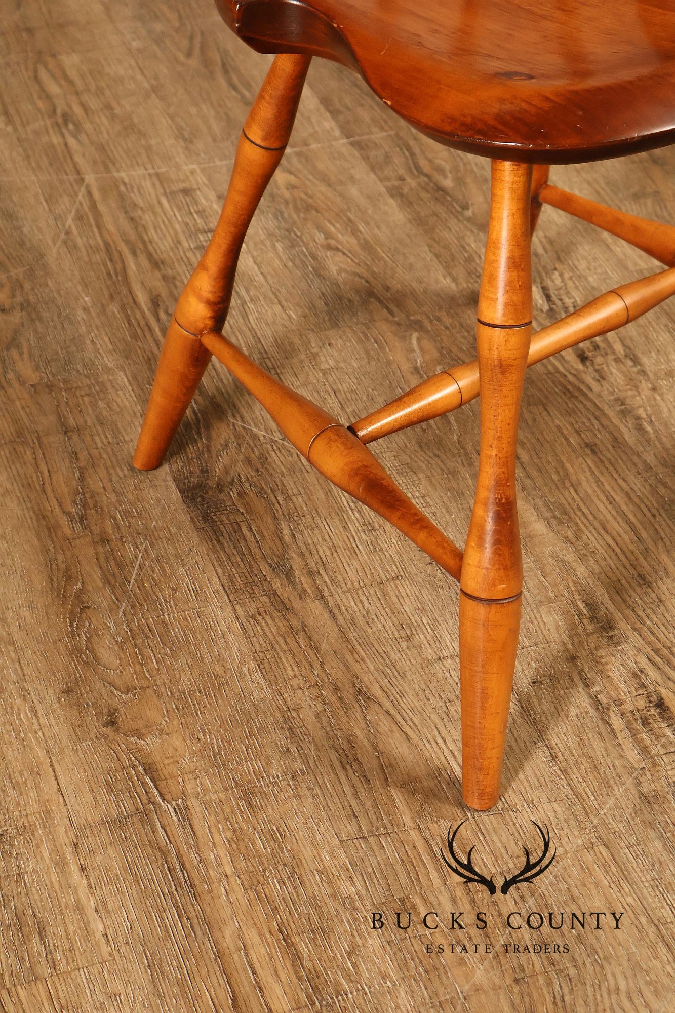 D.R. Dimes Set of Eight Bird Cage Dining Chairs