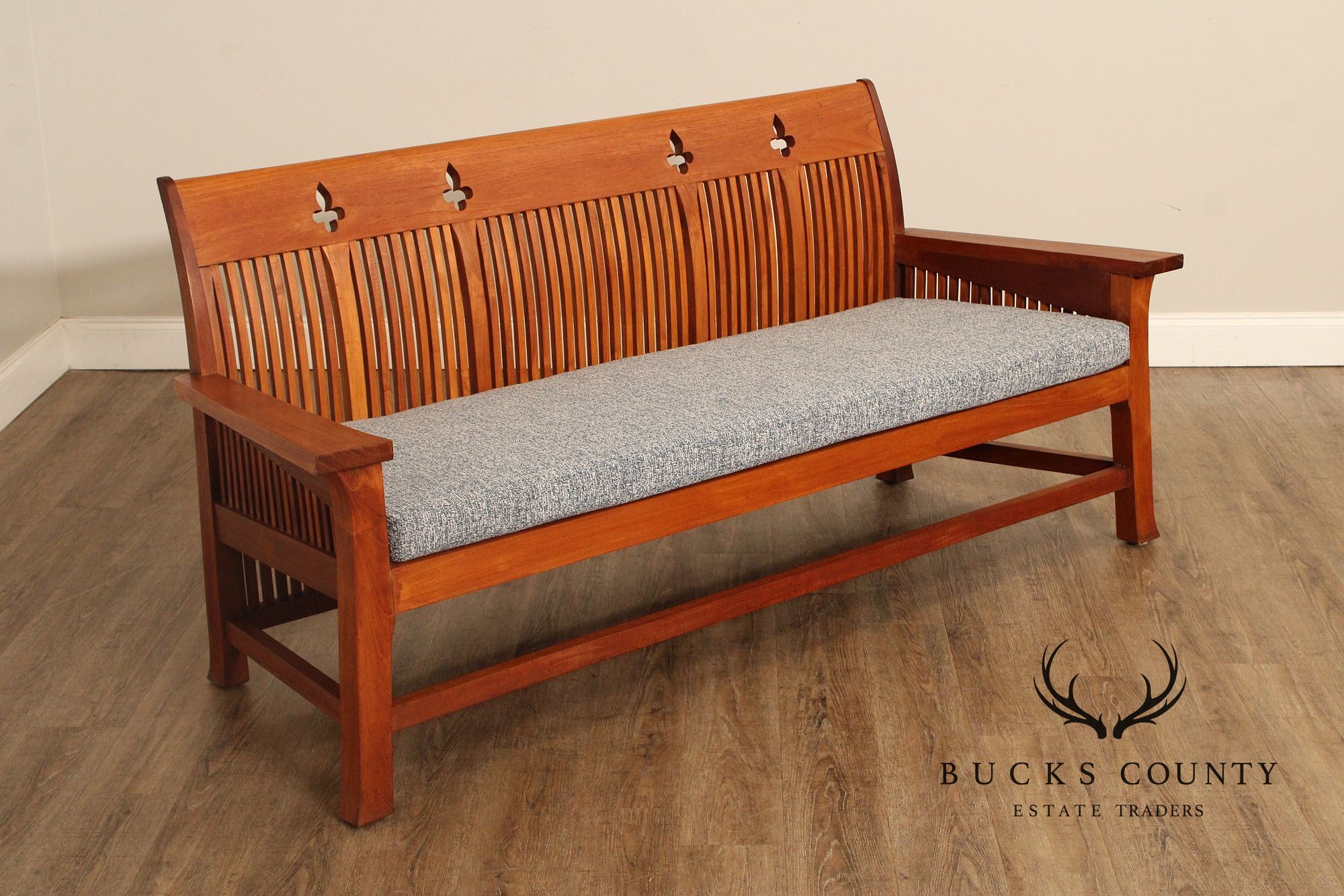 Mission Style Custom Quality Spindle Settee