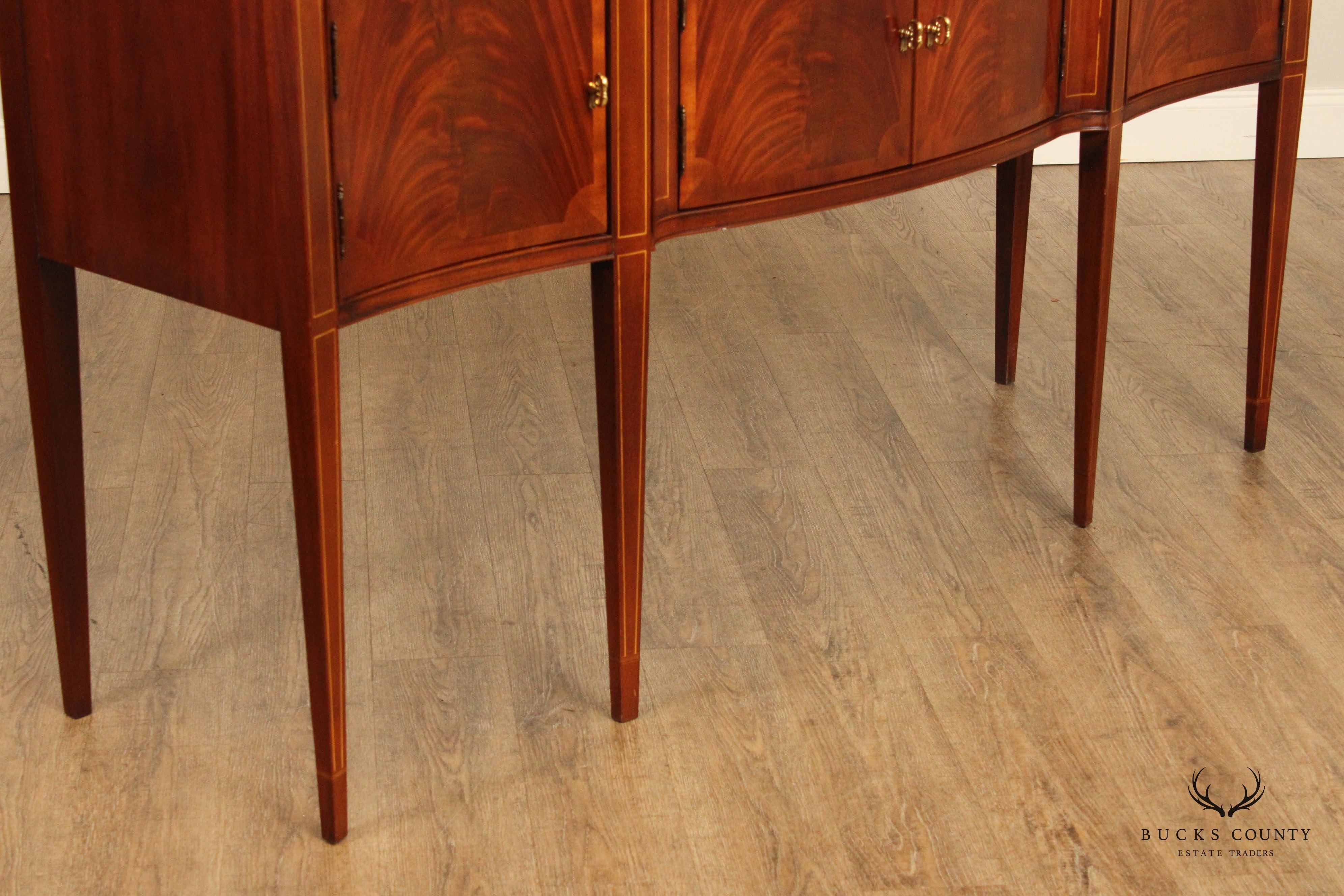 Hickory Chair Hepplewhite Style Mahogany Sideboard