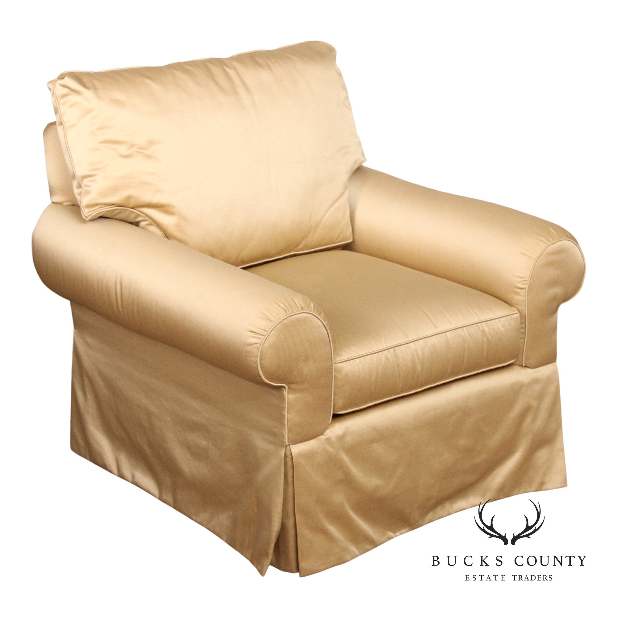 Alexandria Classic Rolled Arm Lounge Chair