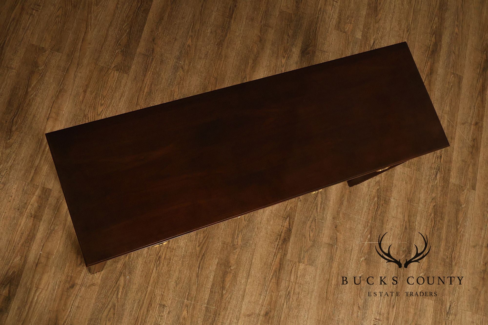 Ethan Allen Chippendale Style Georgian Court Cherry Sofa Table