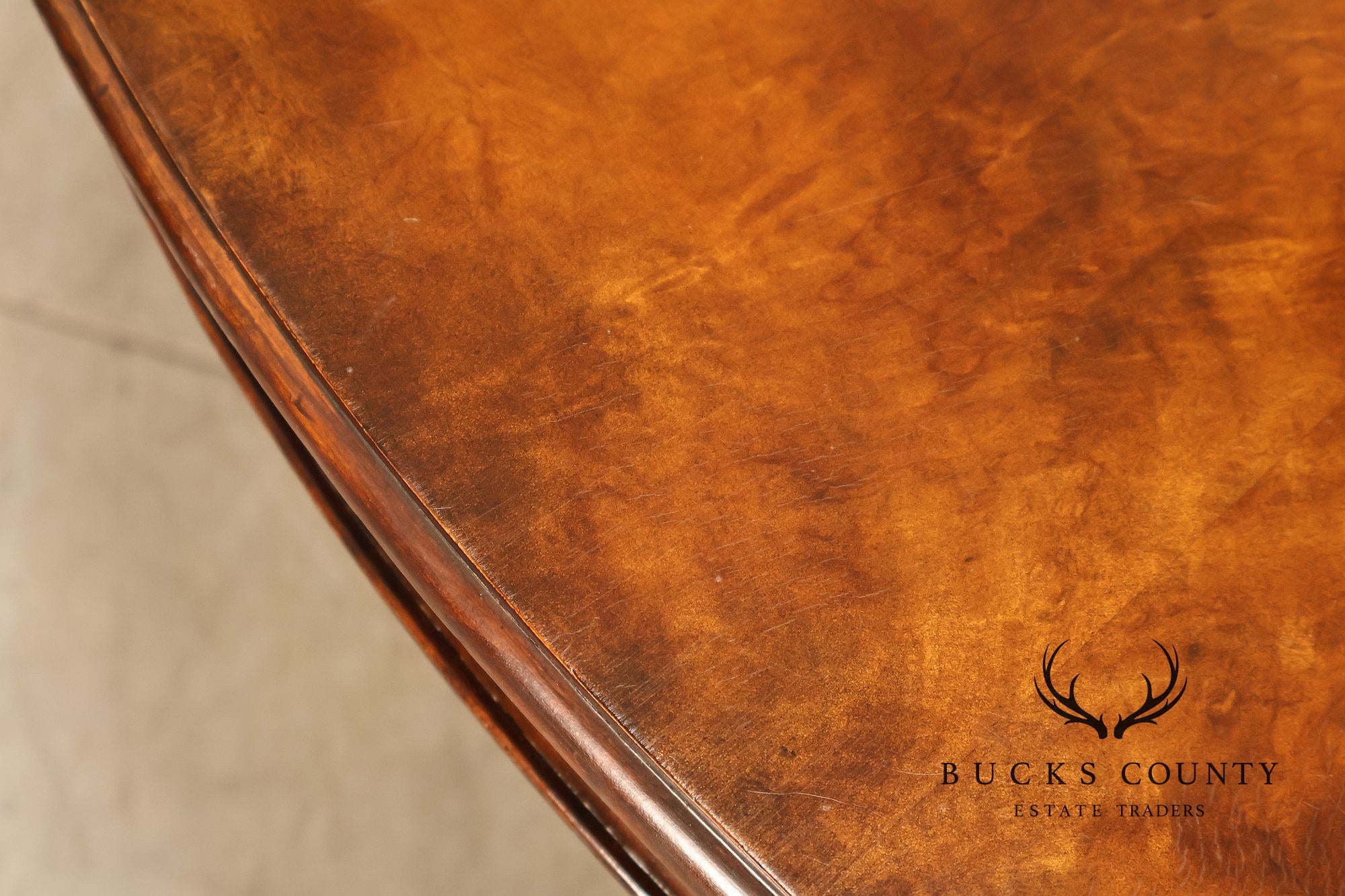 Maitland Smith 'Roundabout' Mahogany Expandable Dining Table