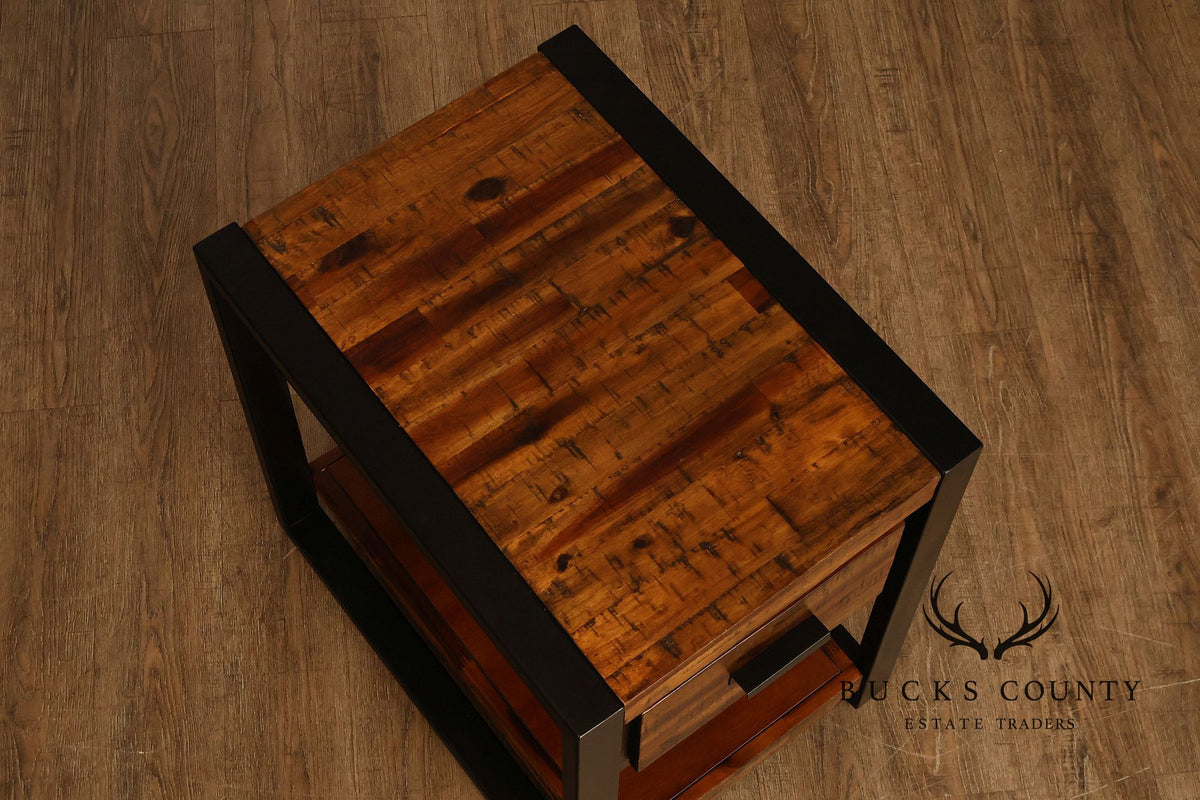 Jofran 'Loftworks' Industrial Style Two-Tier Side Table
