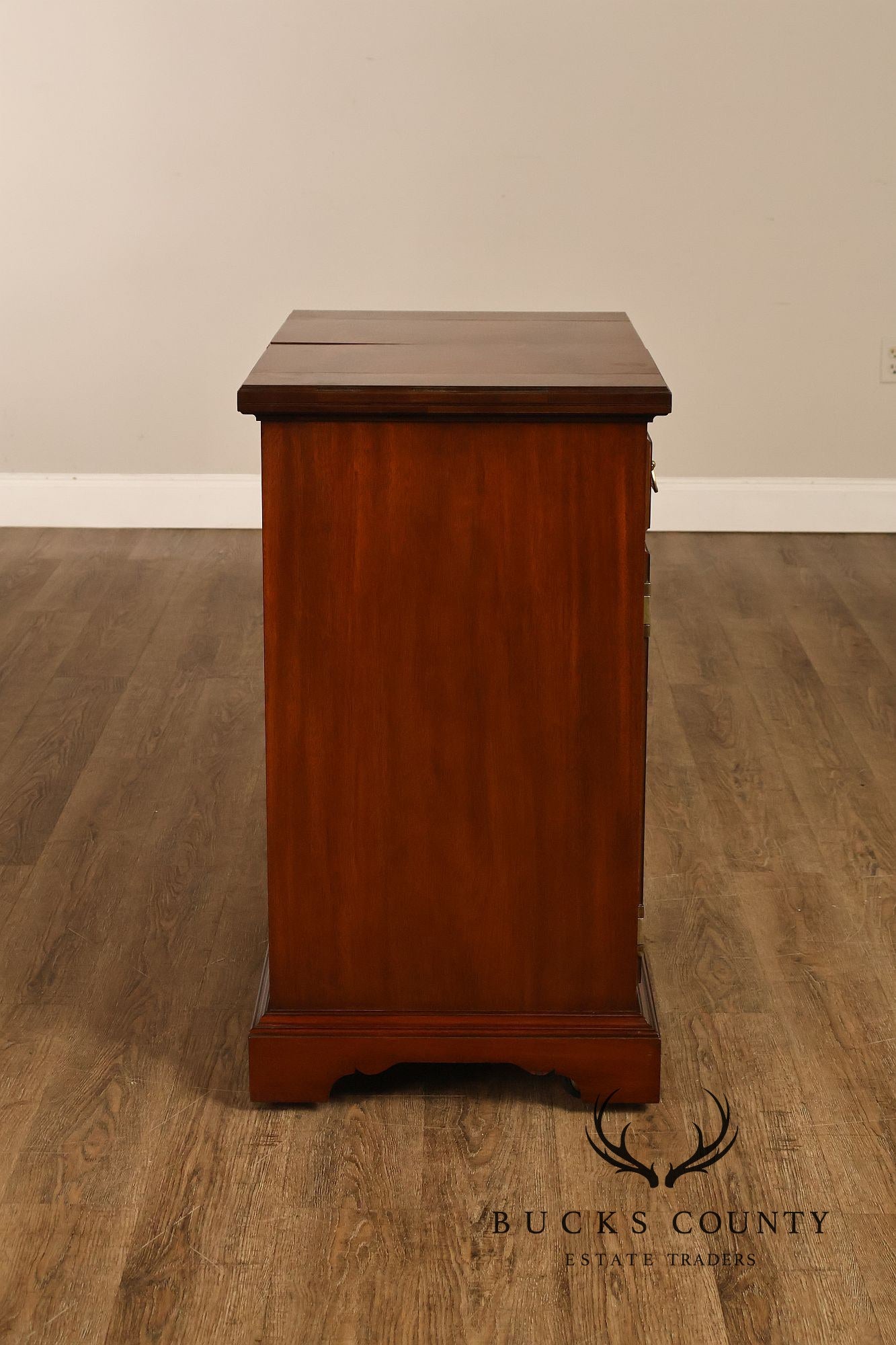 Councill Furniture Georgian Style Mahogany Flip Top Server