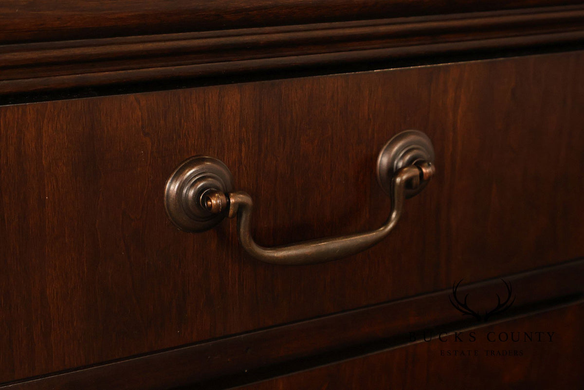 Bassett Traditional Executive Double Pedestal Desk