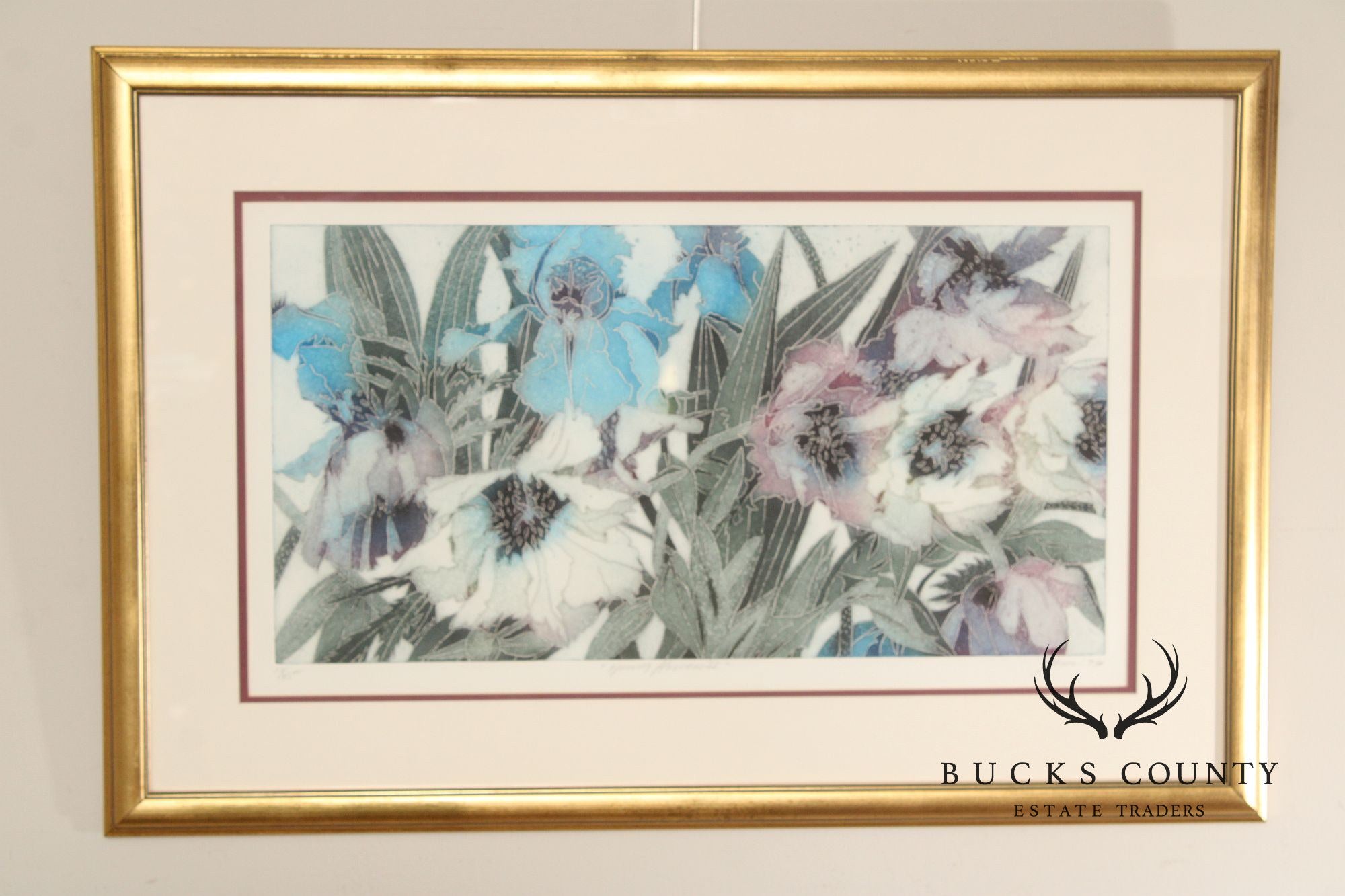 Framed Floral Print After Tim O'Toole, 'Spring Flowers II'