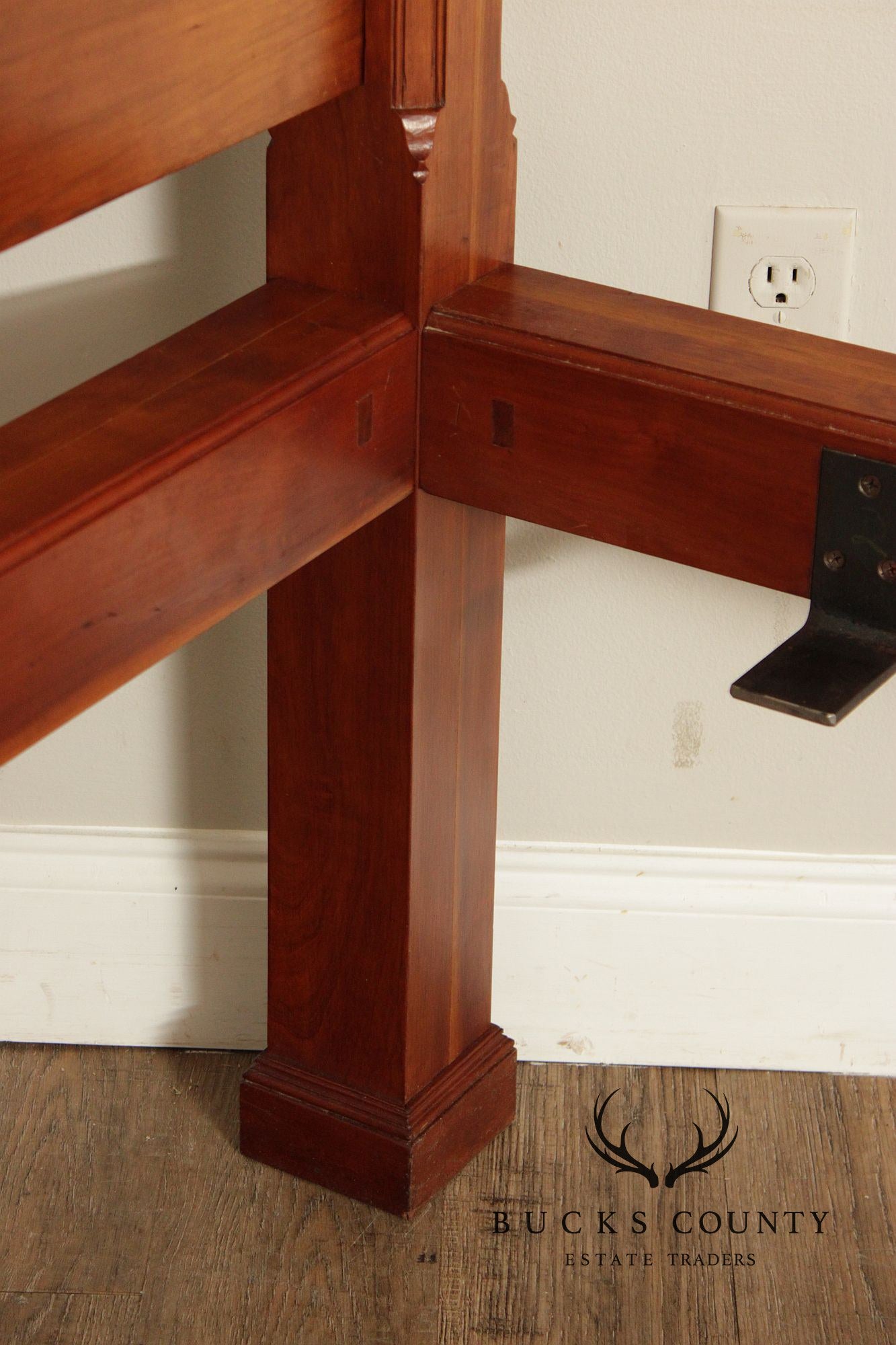 Custom Made American Cherry Four Poster Queen Size Bed