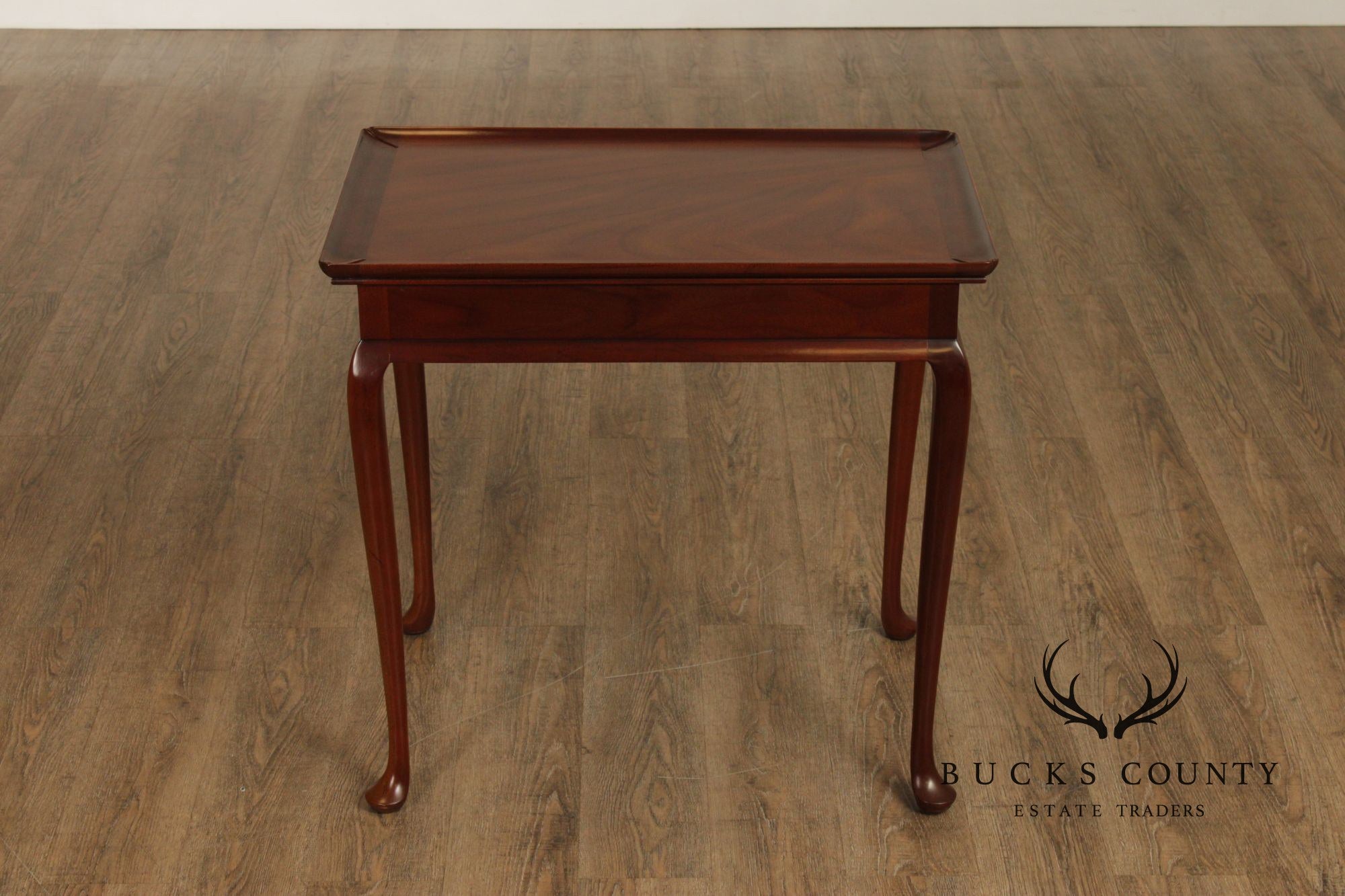 Kindel Winterthur Reproduction Mahogany Side Table