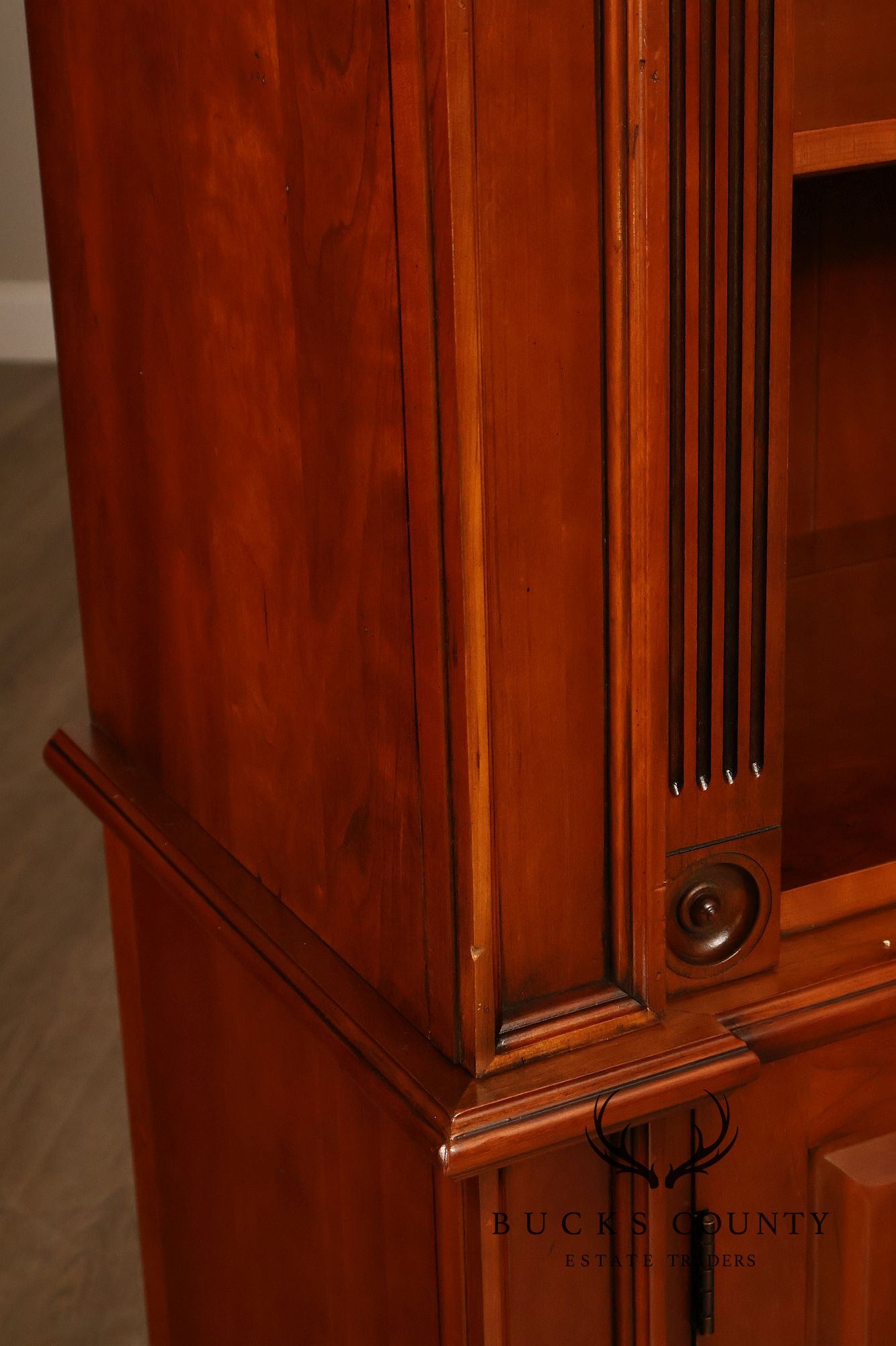 Harden Chippendale Style Cherry Library Bookcase